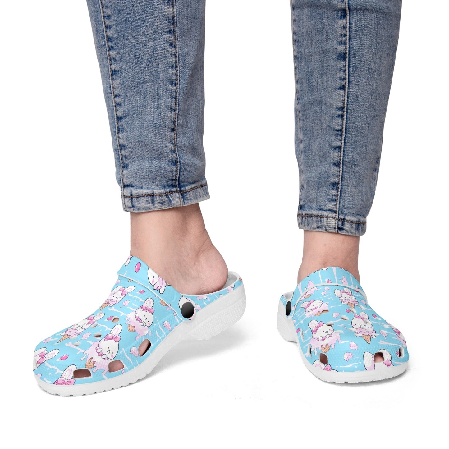 Ice Cream Rabbit Rok-Clogs