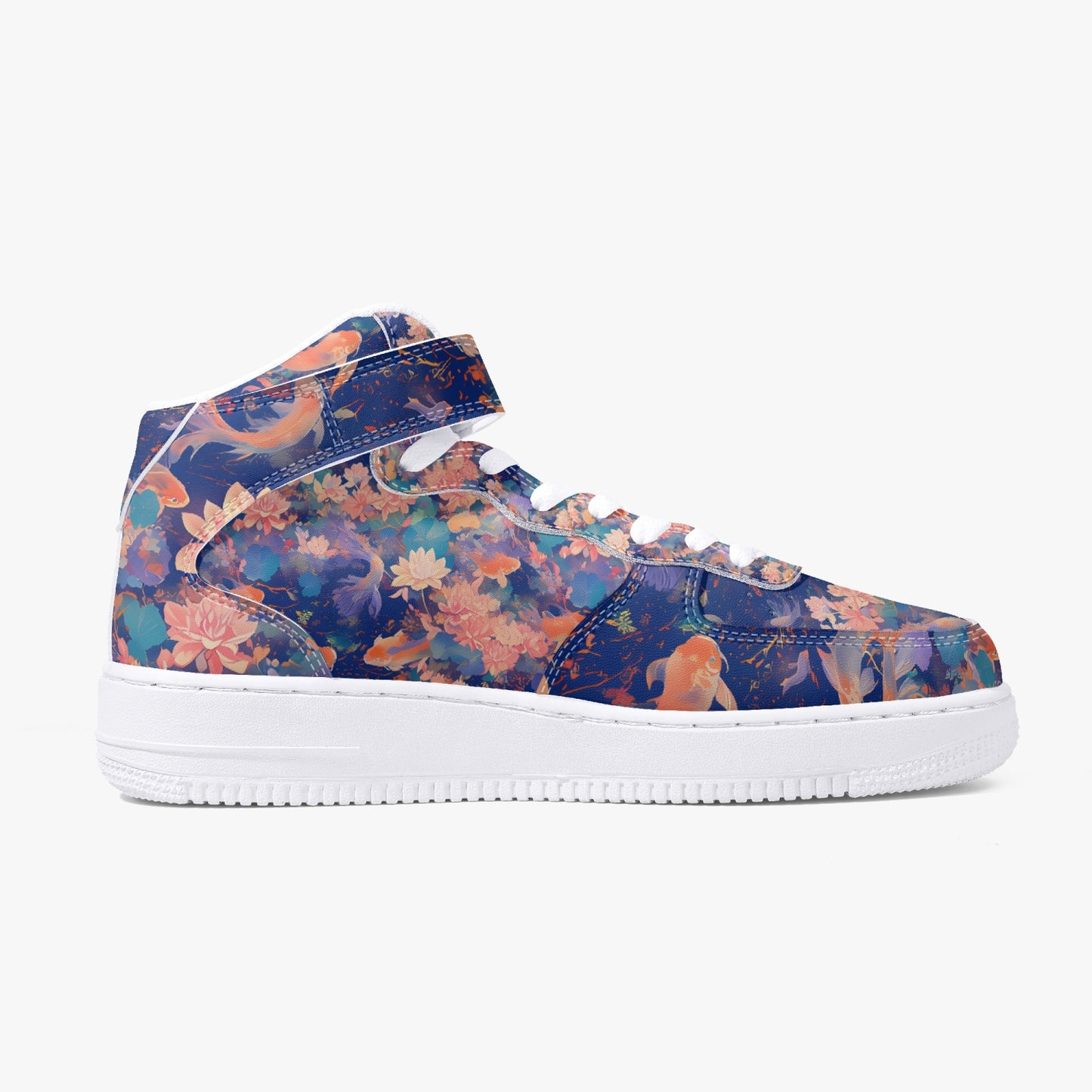 Koi High-Top Leather Sports Sneakers