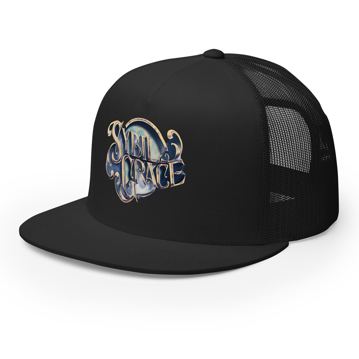 Sybil Grace Trucker Cap - Free Delivery! Merch Only from Phase B Records.