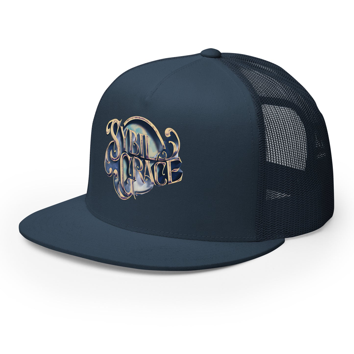 Sybil Grace Trucker Cap - Free Delivery! Merch Only from Phase B Records.