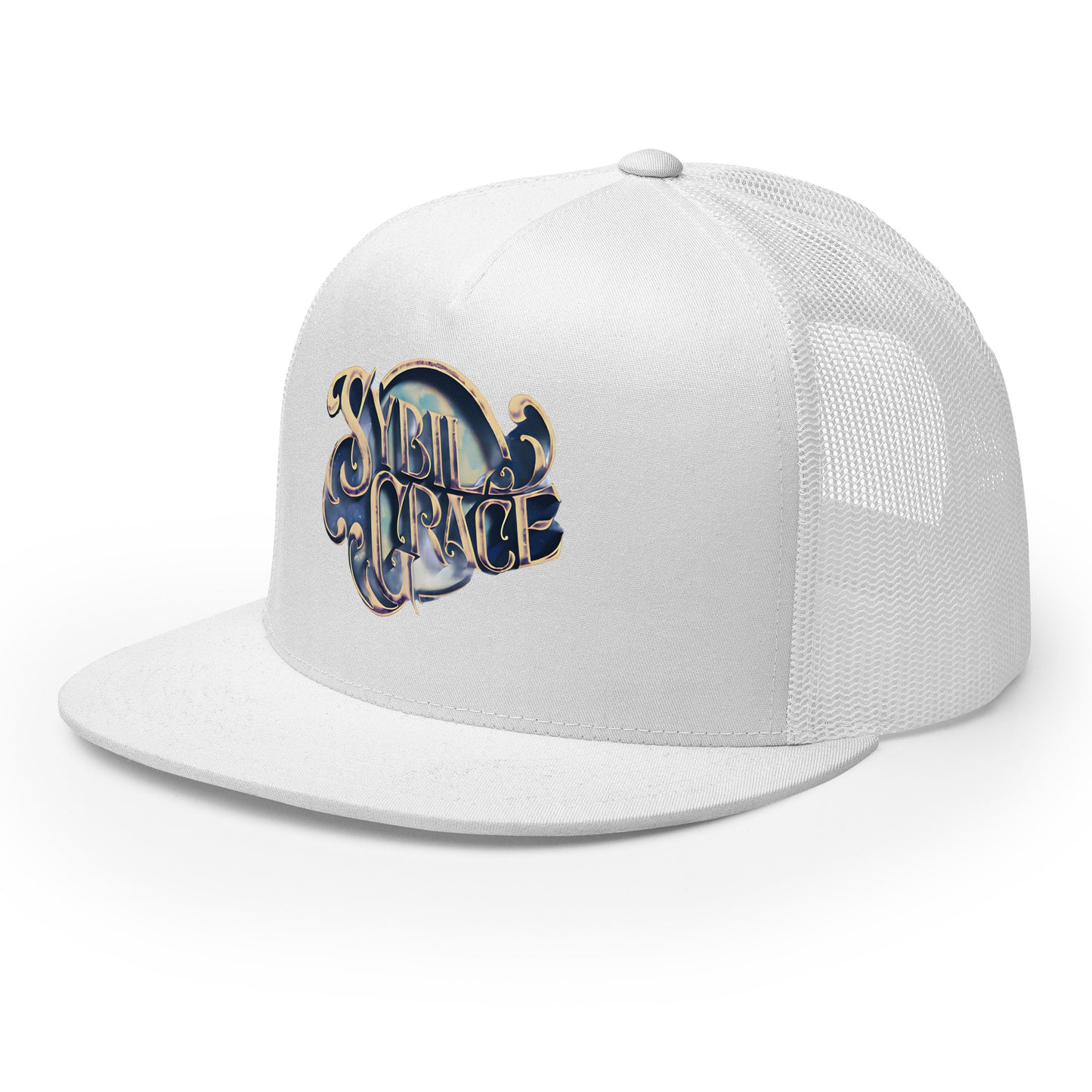 Sybil Grace Trucker Cap - Free Delivery! Merch Only from Phase B Records.