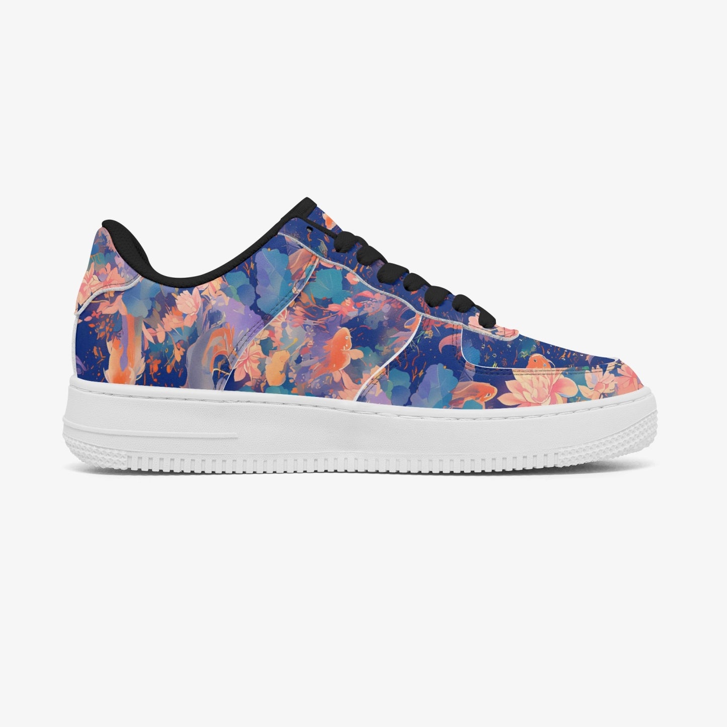 Koi Low-Top Leather Sports Sneakers