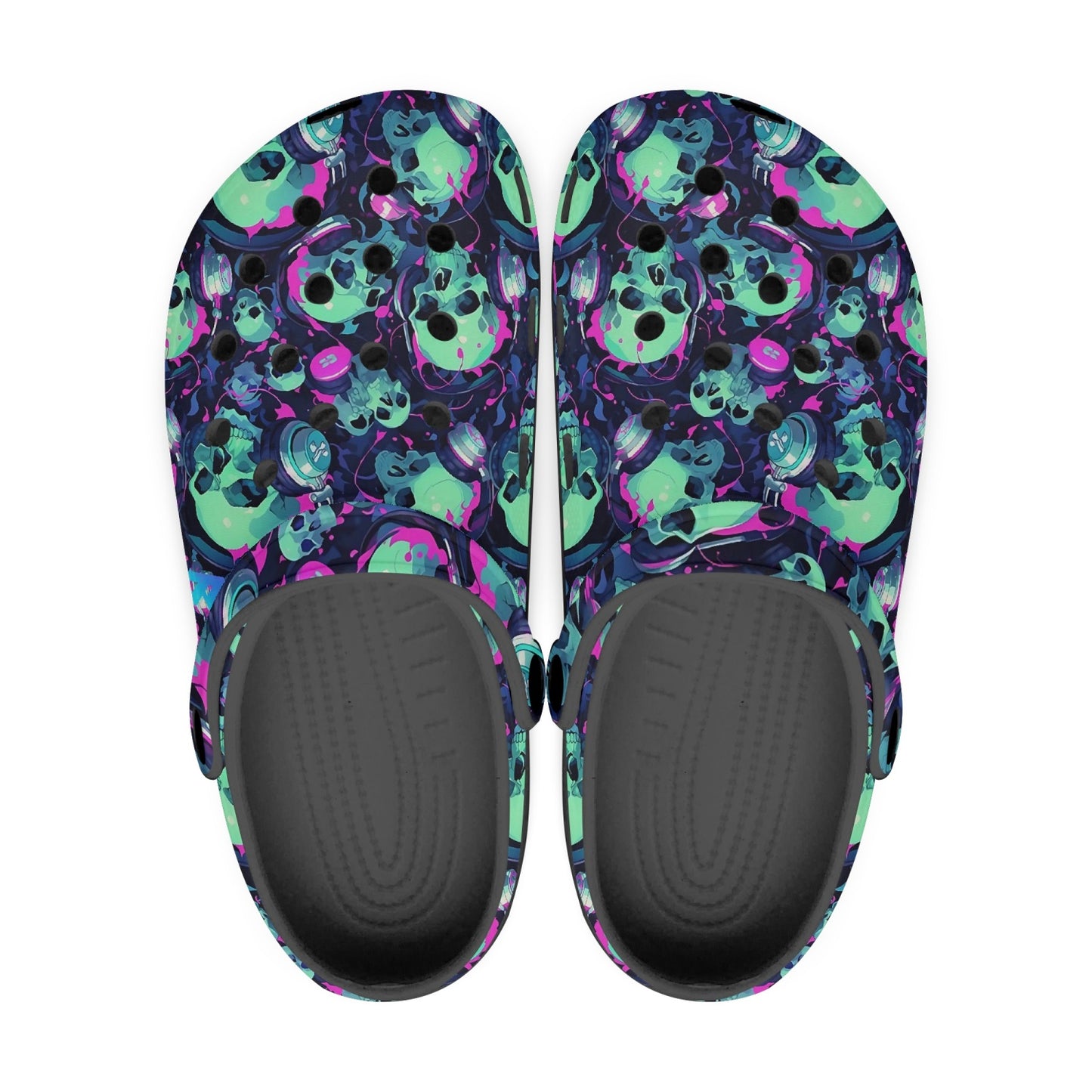 Rockin' Skulls!! Rok-Clogs