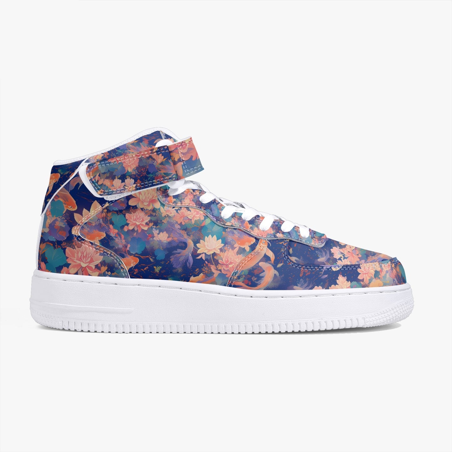 Koi High-Top Leather Sports Sneakers