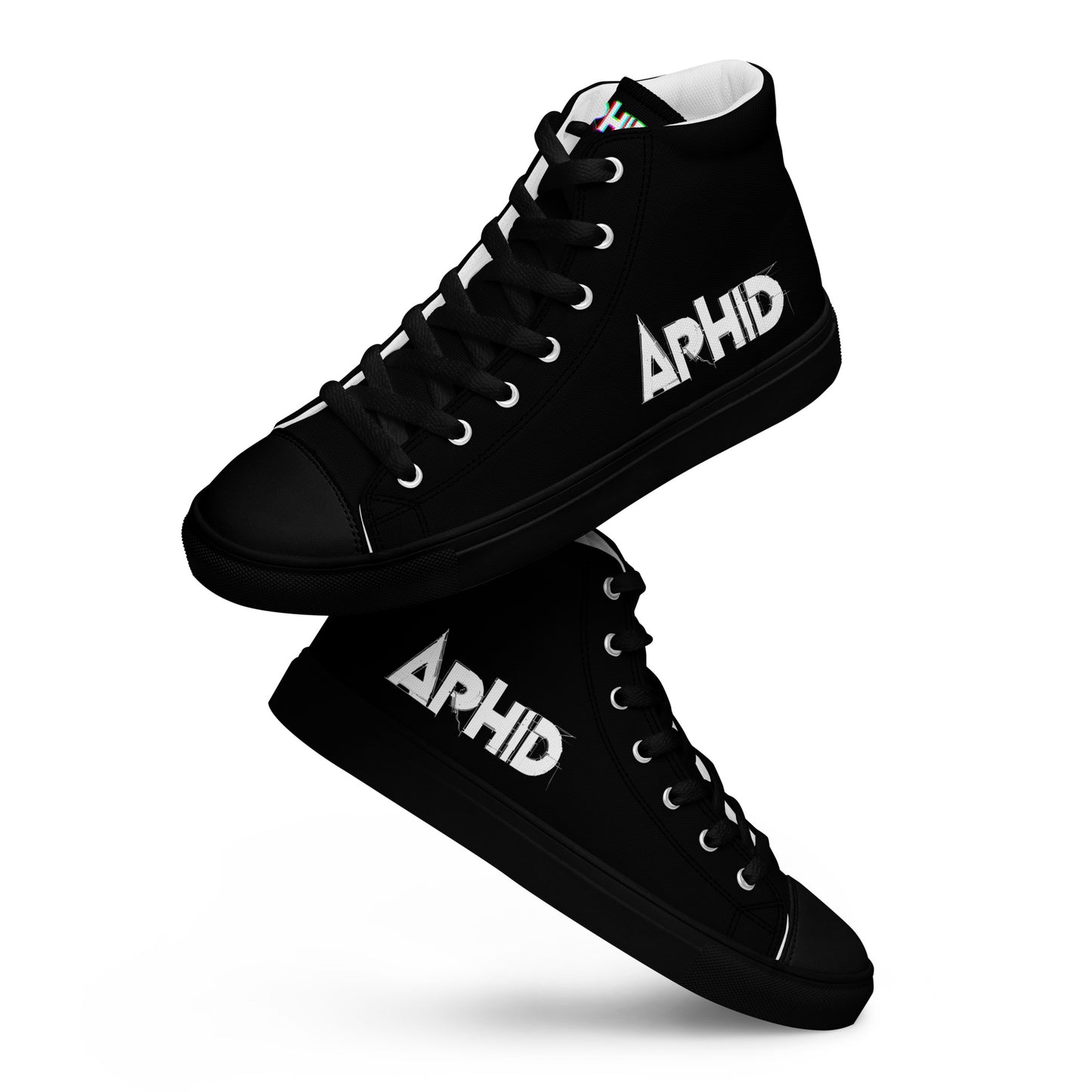 APHID Women’s high top canvas shoes- Free Delivery! Rock / Metal / Alternative - Alternative Apparel Only from Phase B Records.