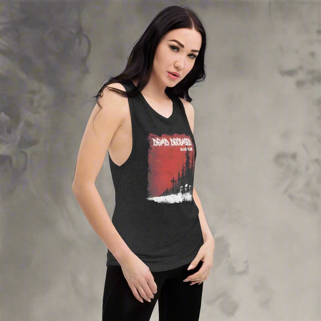 Dead Deceased Ladies’ Muscle Tank Top - Free Delivery! Rock / Metal / Gothic Alternative top - Alternative Apparel Only from Phase B Records. Plus Size to 2XL