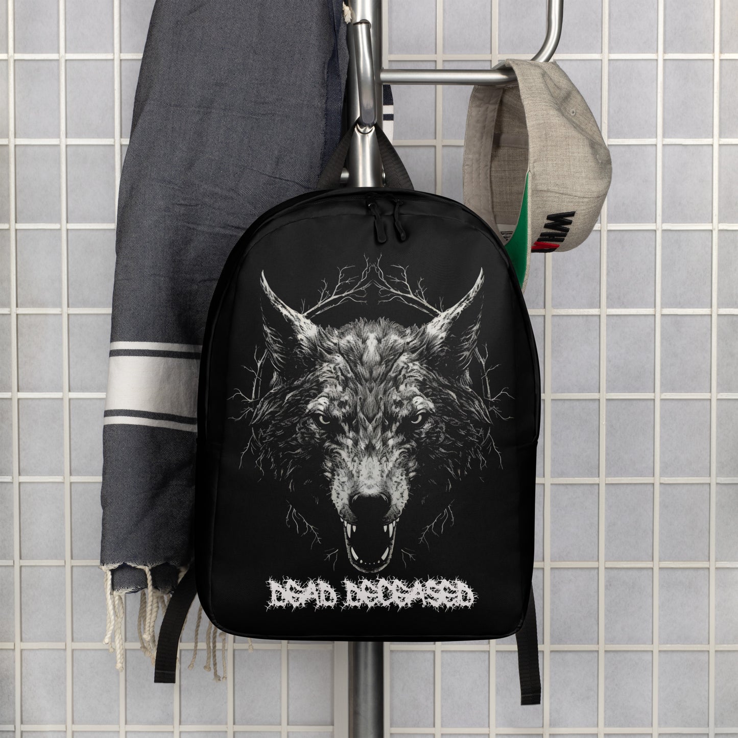 Dead Deceased Minimalist Backpack - Free Delivery! Rock / Metal / Gothic Alternative Tee - Alternative Apparel Only from Phase B Records.
