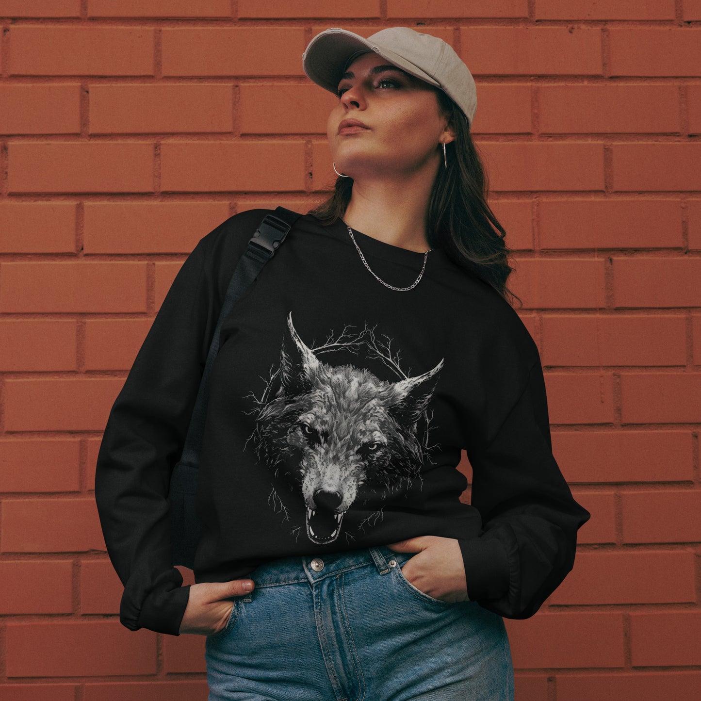 Dead Deceased Unleash the Wolves - Free Delivery! Premium heavyweight long sleeve shirt Rock / Metal / Gothic Alternative - Alternative Apparel Only from Phase B Records. Plus Size to 3XL