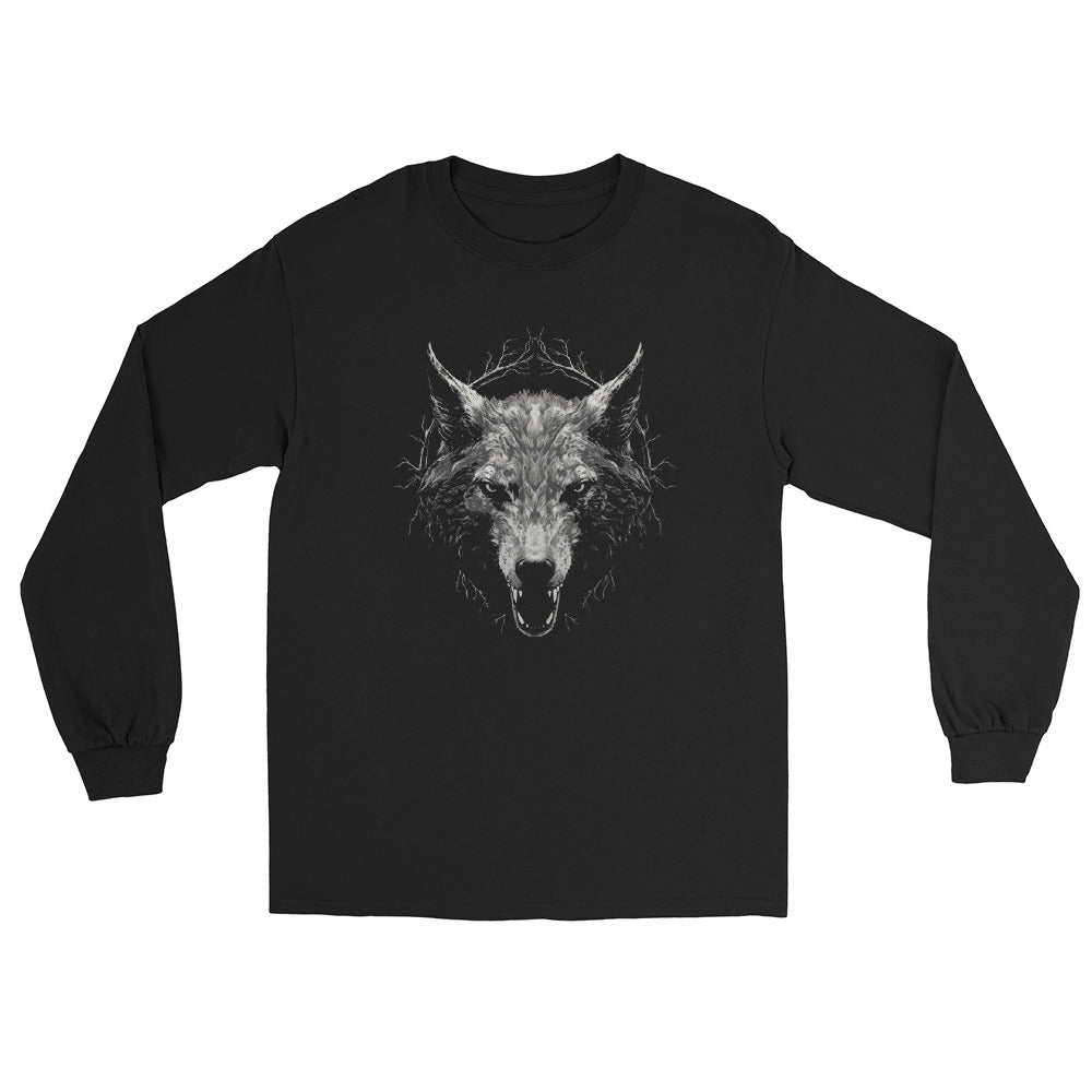 Dead Deceased Unleash the Wolves Long Sleeve Shirt - Free Delivery! Rock / Metal / Gothic Alternative - Alternative Apparel Only from Phase B Records. Plus size to 4XL