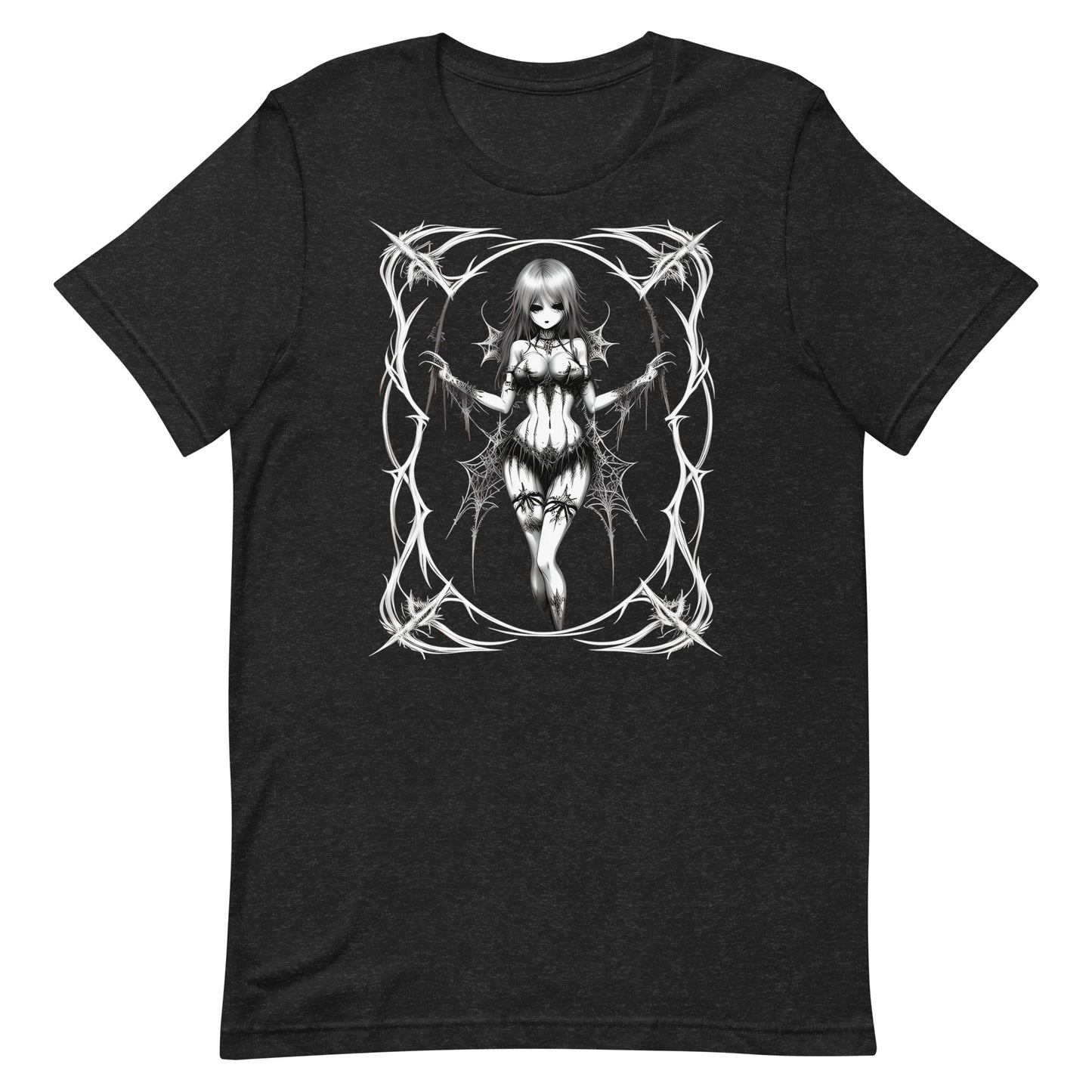 Deadly Date-Graphic-design-unisex-t-shirt-black-heather