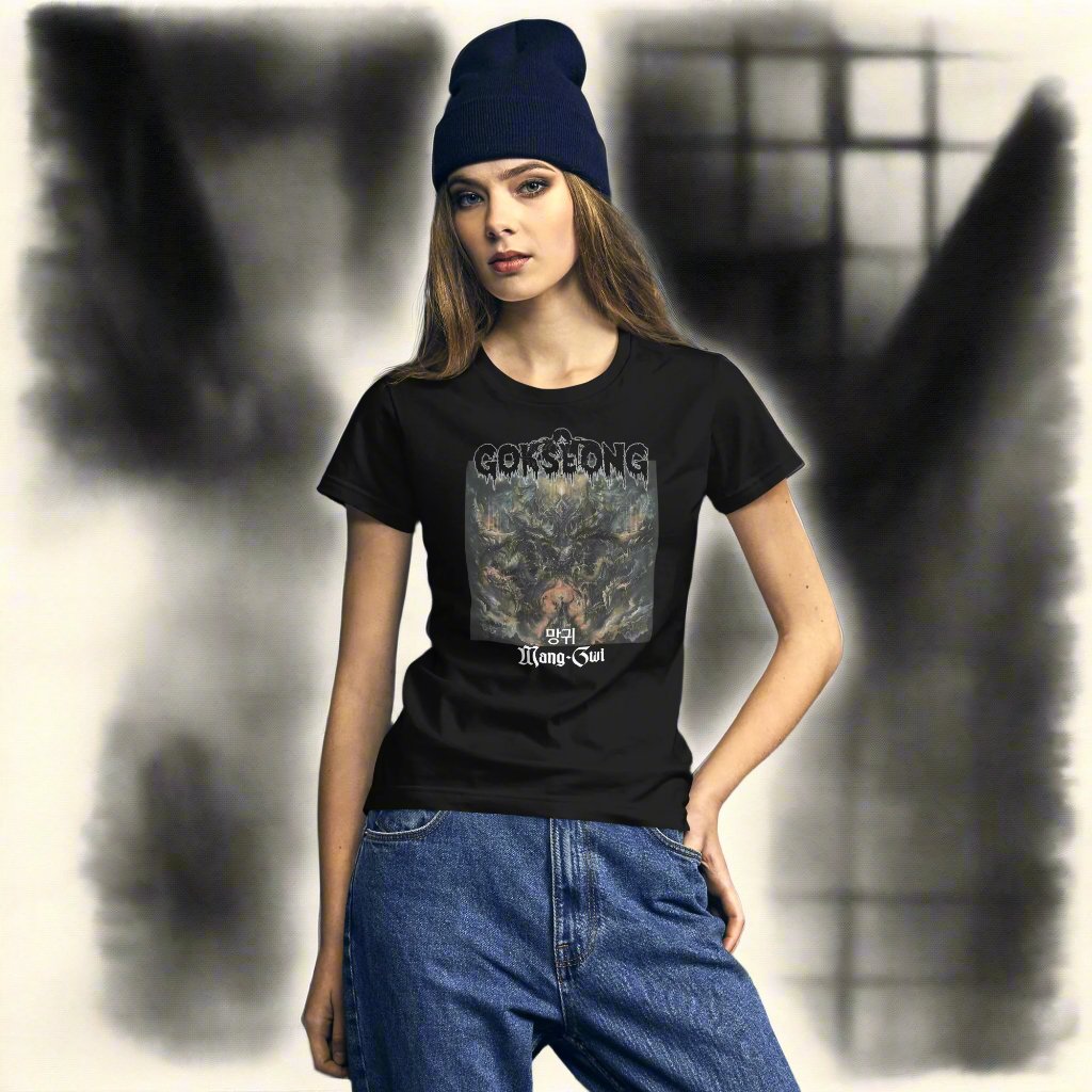 Gokseong Mang-Gwi Women's short sleeve t-shirt - Free Delivery! Rock / Metal / Alternative - Alternative Apparel and Merch Only from Phase B Records.