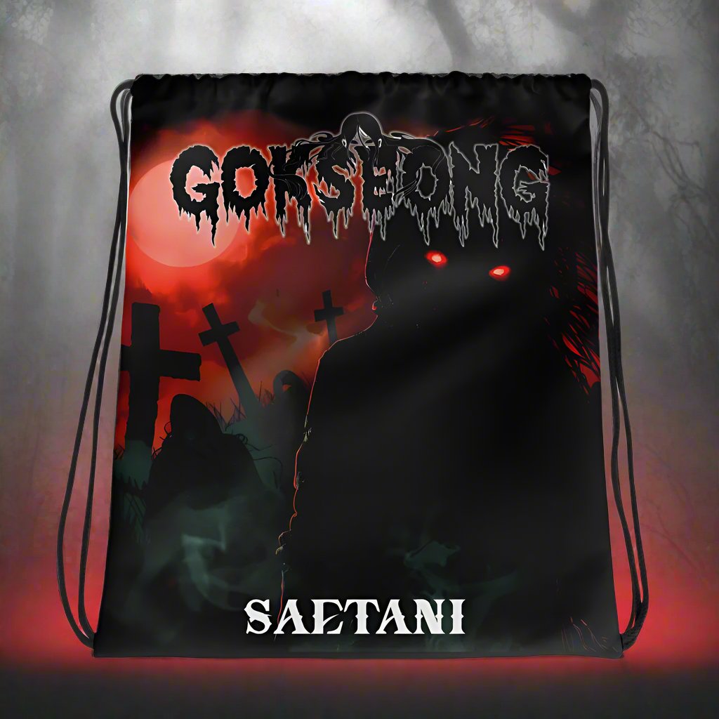 Gokseong Saetani Drawstring bag - Free Delivery! Rock / Metal / Alternative - Alternative Apparel and Merch Only from Phase B Records.