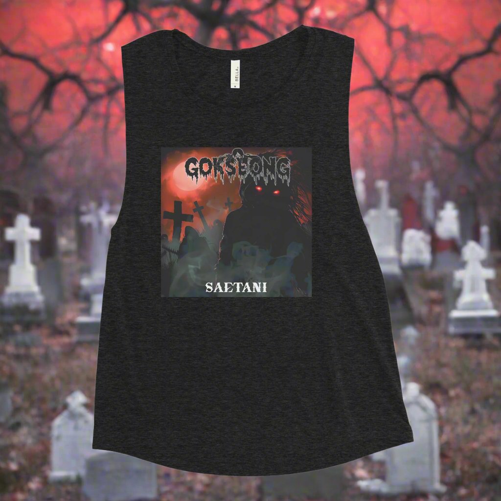 Gokseong Saetani Ladies’ Muscle Tank - Free Delivery! Rock / Metal / Alternative - Alternative Apparel and Merch Only from Phase B Records.