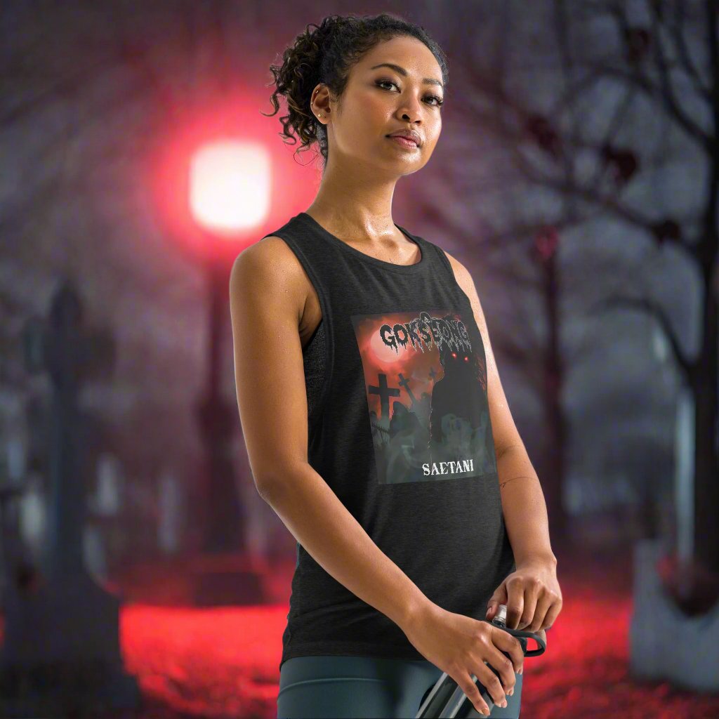 Gokseong Saetani Ladies’ Muscle Tank - Free Delivery! Rock / Metal / Alternative - Alternative Apparel and Merch Only from Phase B Records.