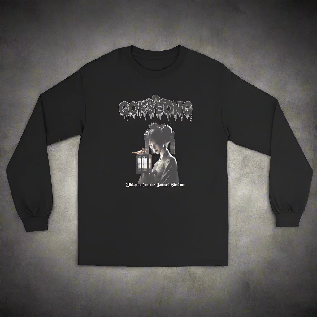 Gokseong Whispers from the haunted shadows Men’s Long Sleeve Shirt - Free Delivery! Rock / Metal / Alternative - Alternative Apparel and Merch Only from Phase B Records.
