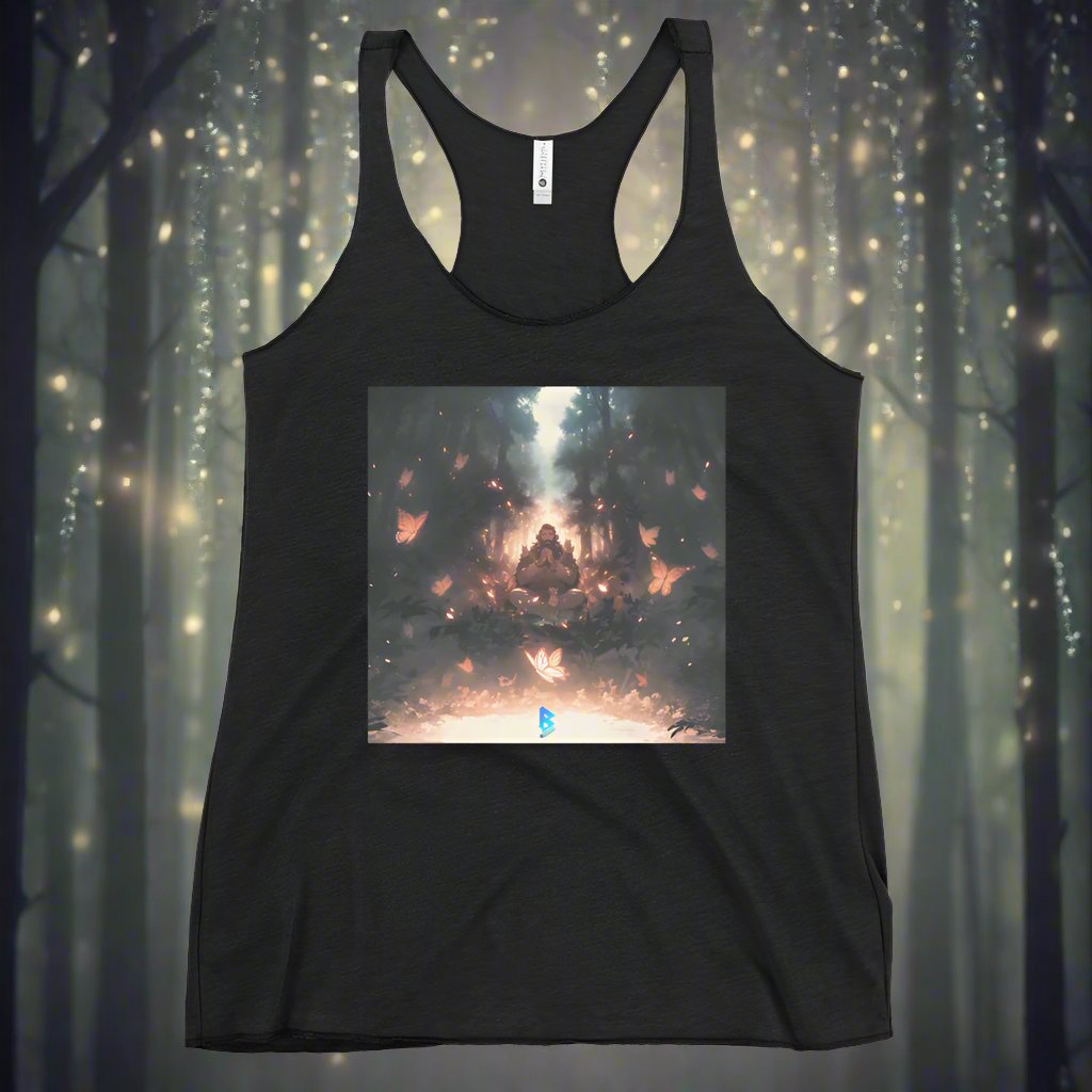 Phase B Music Women's Racerback Tank - Free Delivery! UK Techno / EDM / Electronic Graphic Merch / Alternative Apparel and Merch Only from Phase B Records.
