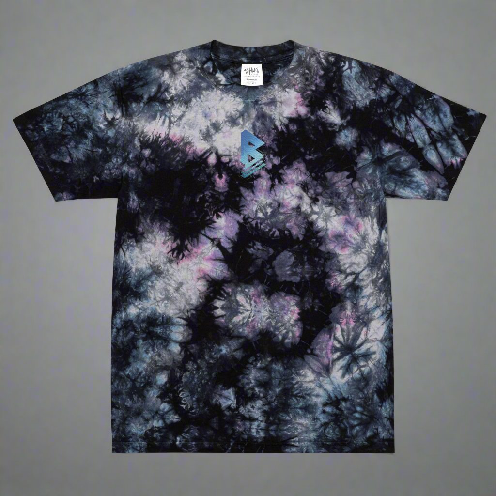 Phase B Oversized tie-dye t-shirt - Free Delivery! UK Techno / EDM / Electronic Graphic Merch / Alternative Apparel and Merch Only from Phase B Records.