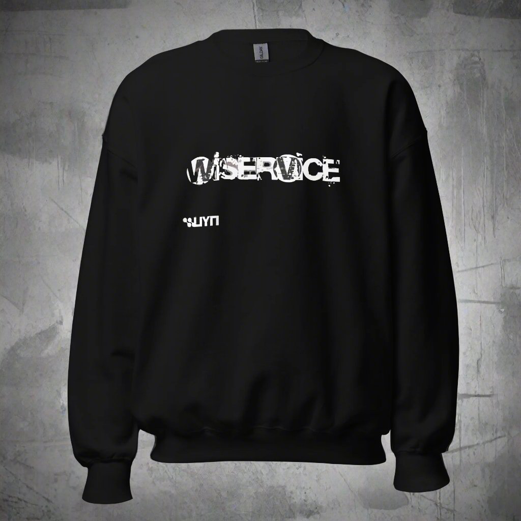 Wiservice Unisex Sweatshirt - Free Delivery! Reggae / Dub / Ska / Ska punk / Punk - Alternative Apparel and Merch Only from Phase B Records.
