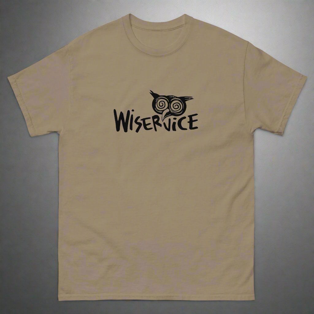 Wiservice Unisex classic tee - Free Delivery! Reggae / Dub / Ska / Ska punk / Punk - Alternative Apparel and Merch Only from Phase B Records.
