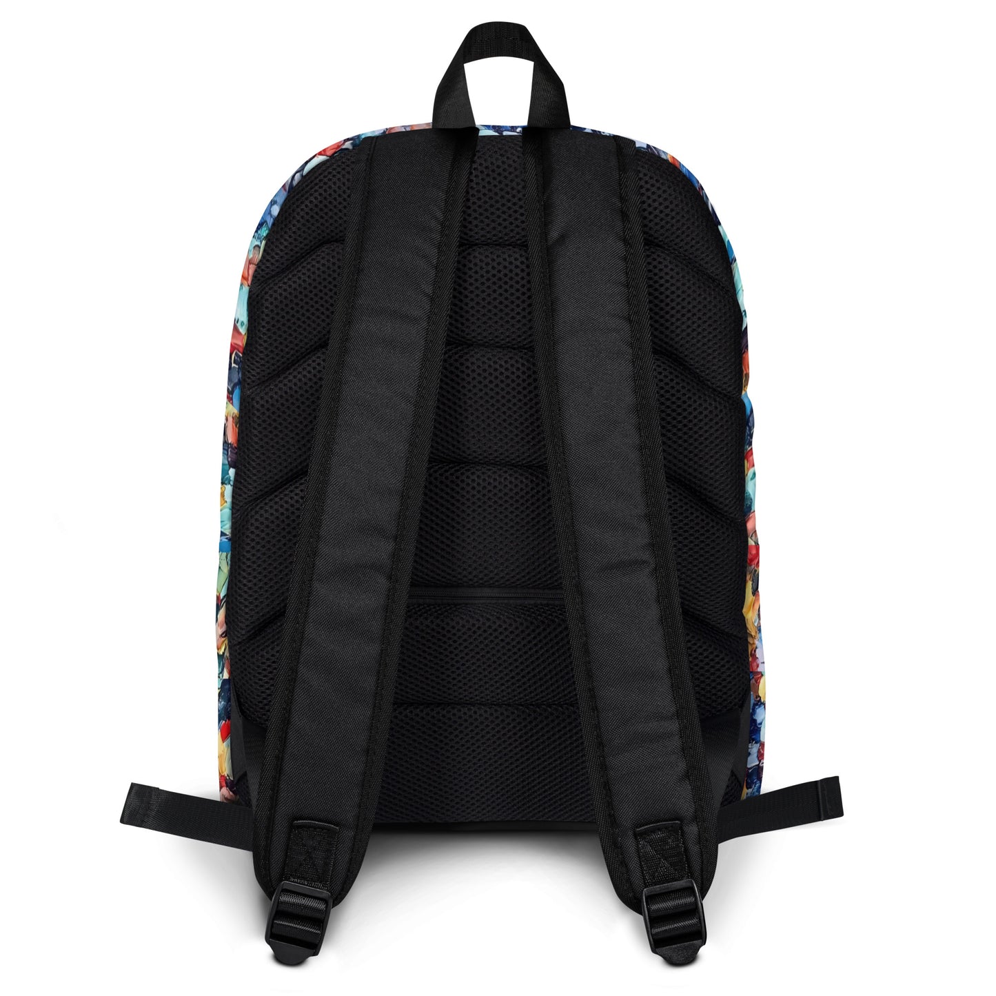 Abstract Beach Oils Art Backpack – Free Delivery! Rock / Metal / Gothic / EDM / Clubwear - Alternative Apparel Only from Phase B Records.