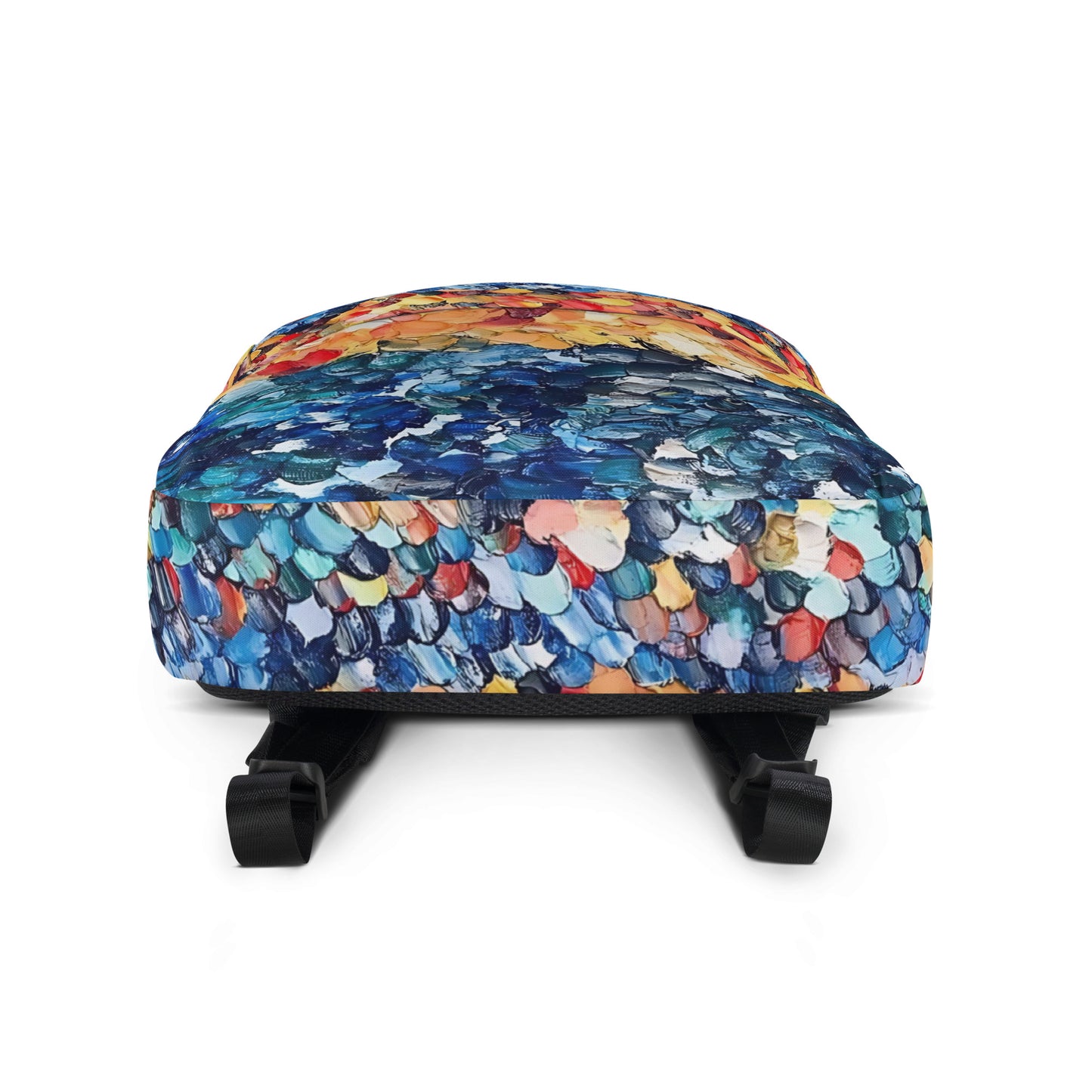 Abstract Beach Oils Art Backpack – Free Delivery! Rock / Metal / Gothic / EDM / Clubwear - Alternative Apparel Only from Phase B Records.