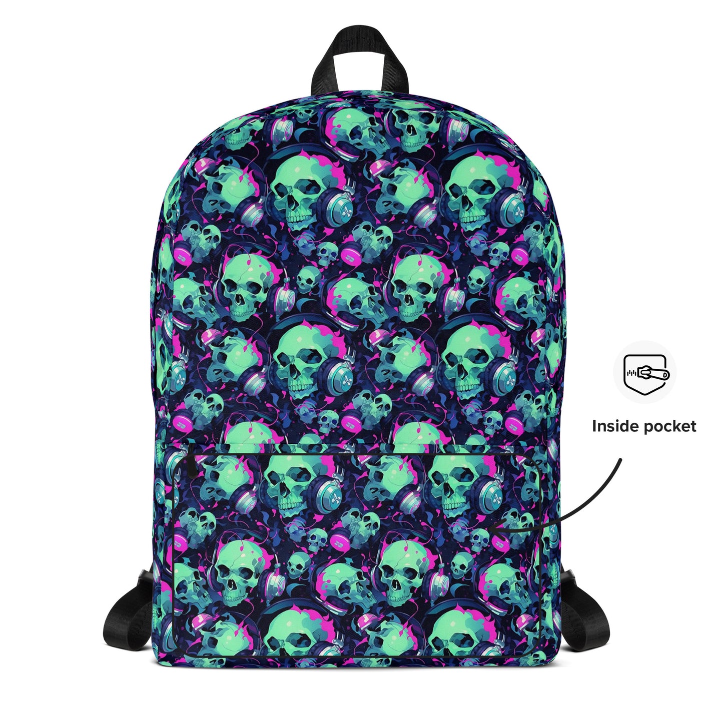 Neon Skulls Backpack