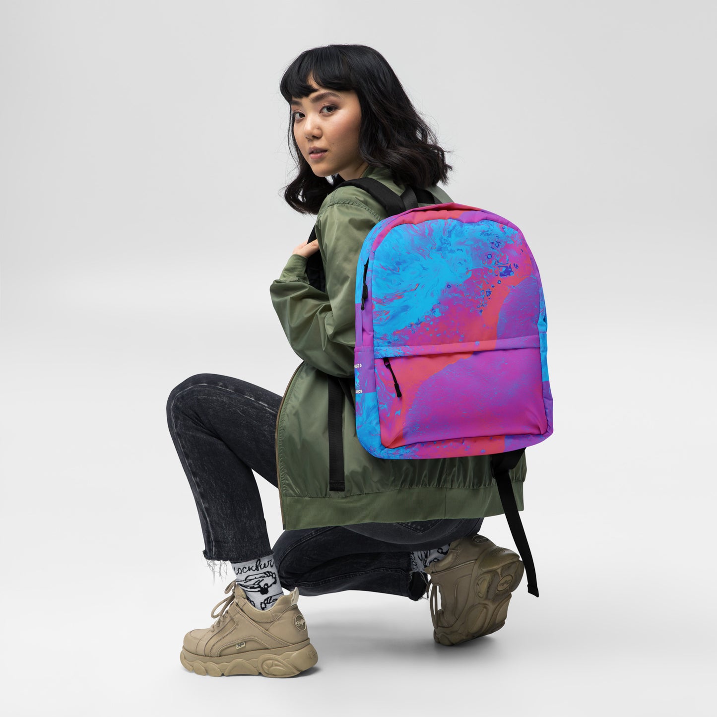 Neon Beach Backpack