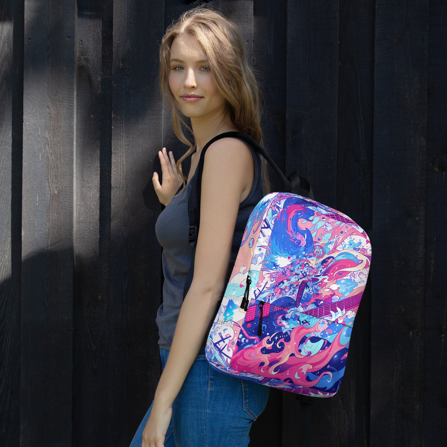 Anime Guitar Backpack – Free Delivery! Rock / Metal / Gothic / EDM / Clubwear - Alternative Apparel Only from Phase B Records.