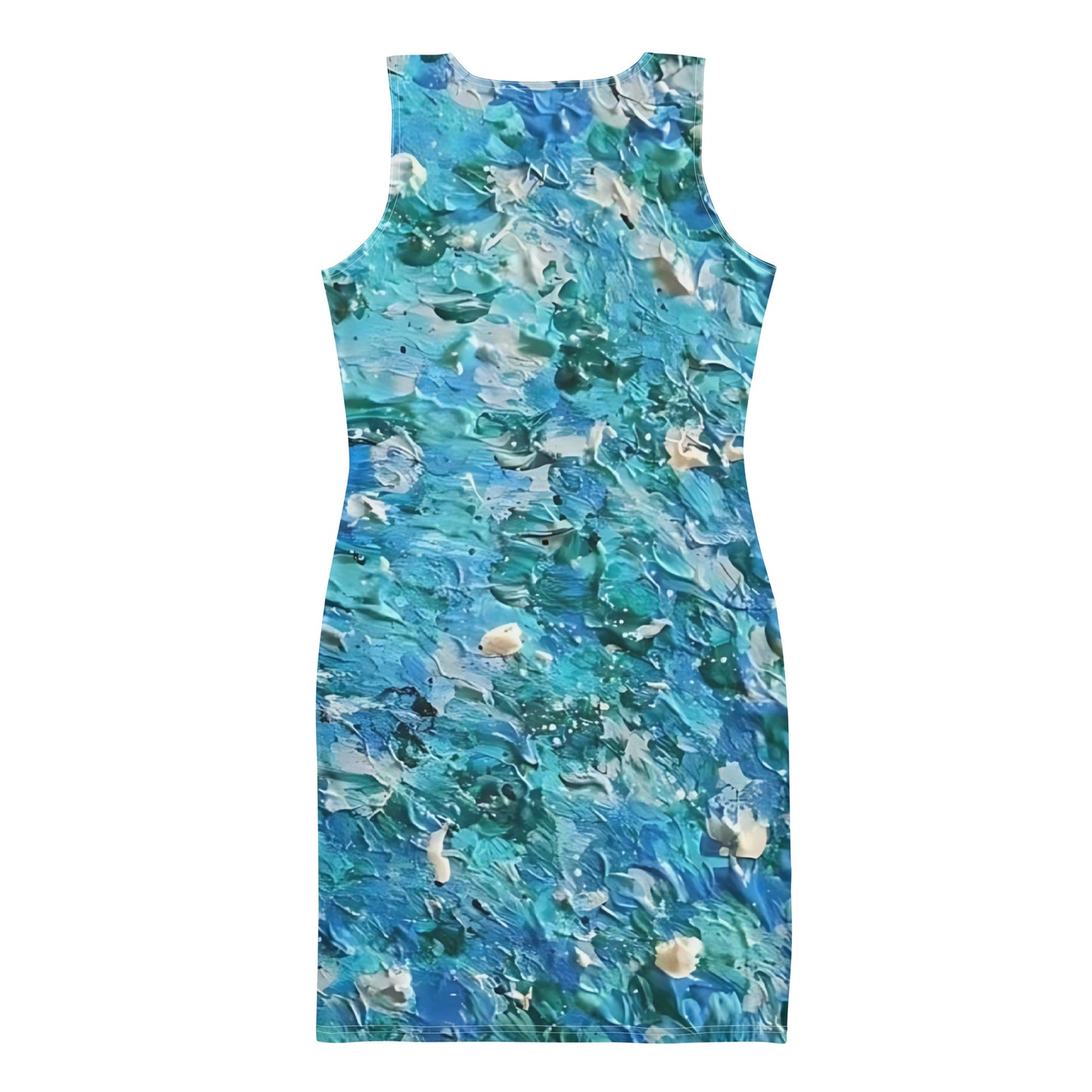 Abstract Blues Bodycon dress – Free Delivery! Rock / Metal / Gothic / EDM / Clubwear - Alternative Apparel Only from Phase B Records.