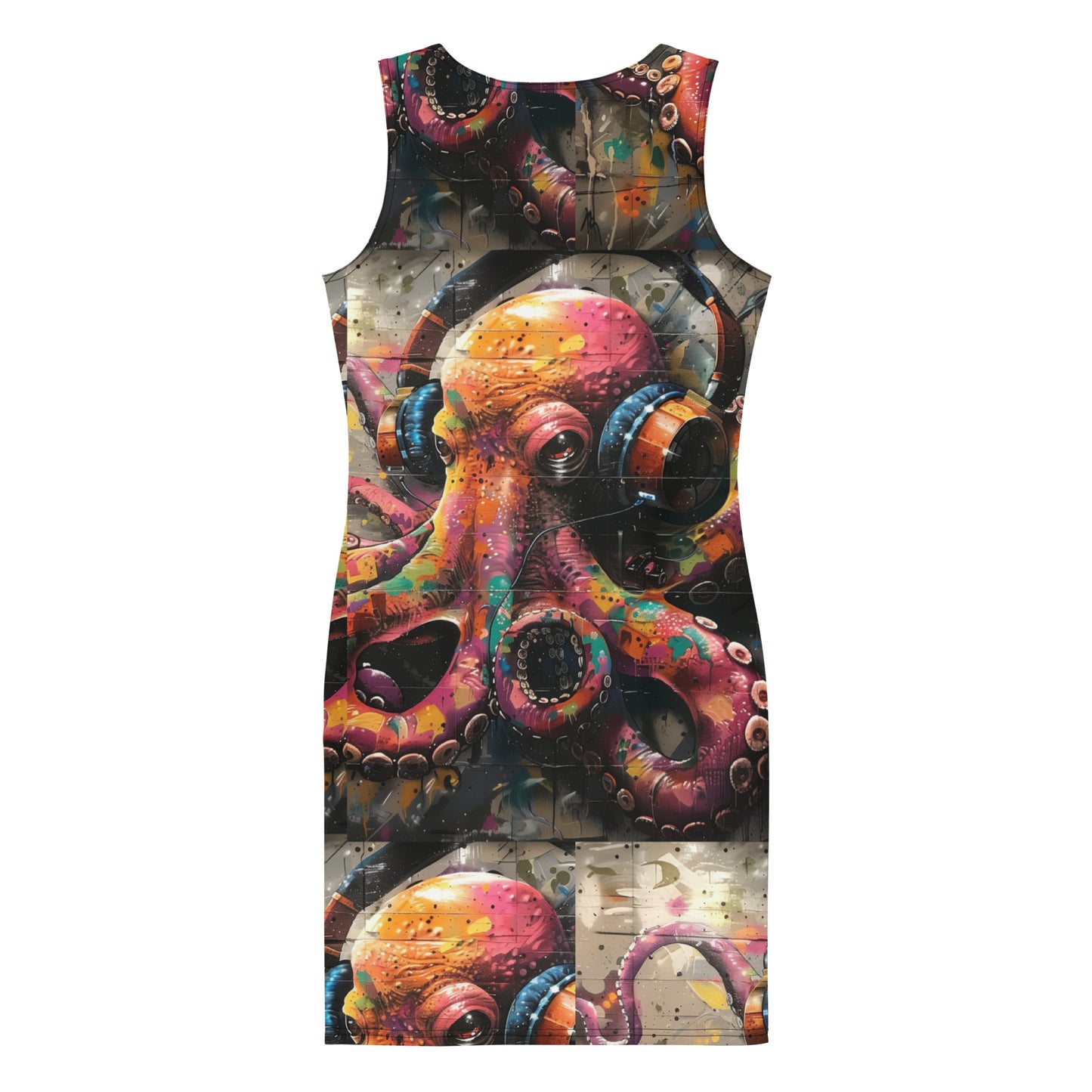 Rockin' Octopus Bodycon dress