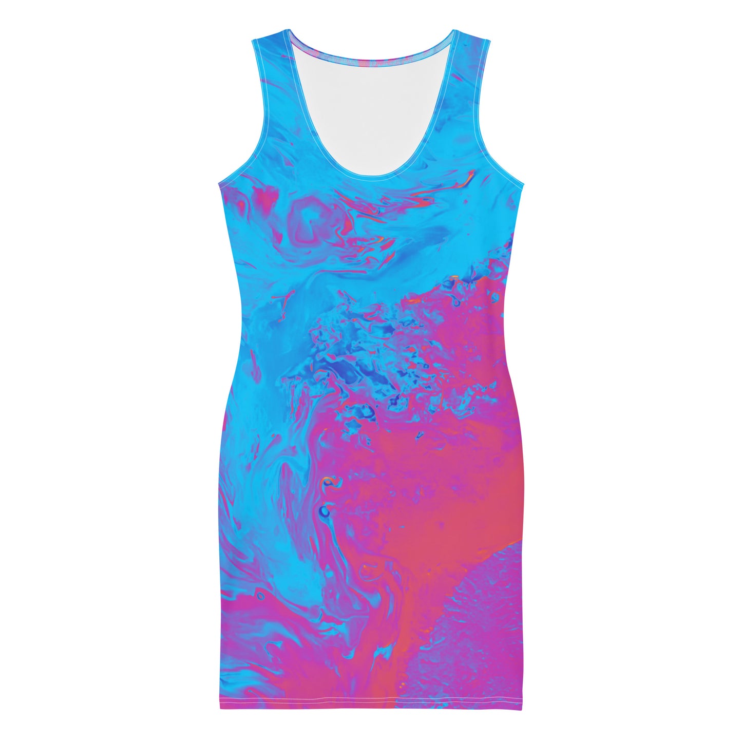 Neon Beach Bodycon dress