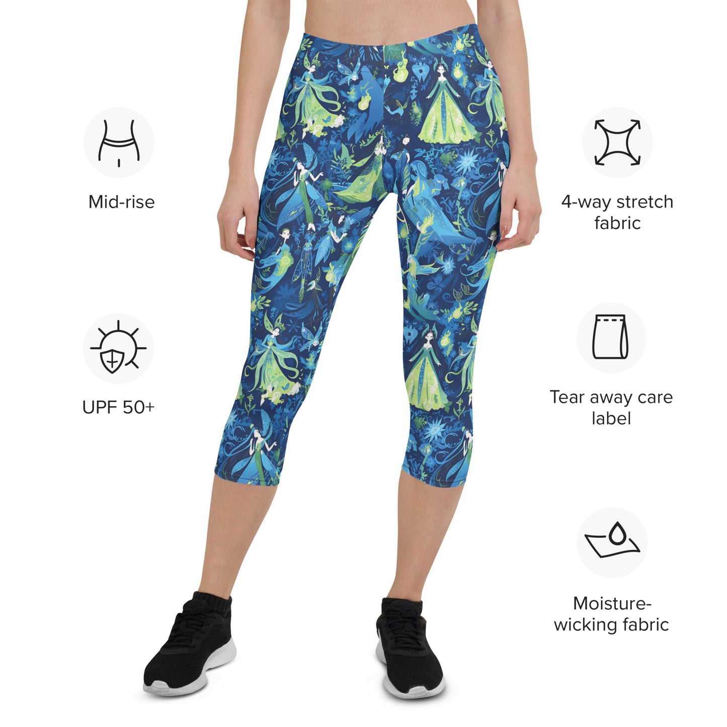 Fairies Capri Leggings