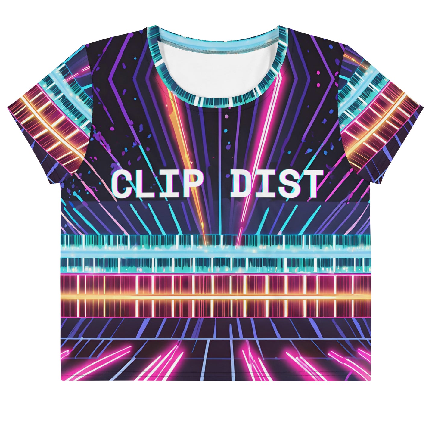 Clip Dist. Womens tee - Free Delivery! Rock / Metal / Electronic / EDM / Underground - Alternative Apparel and Merch Only from Phase B Records.
