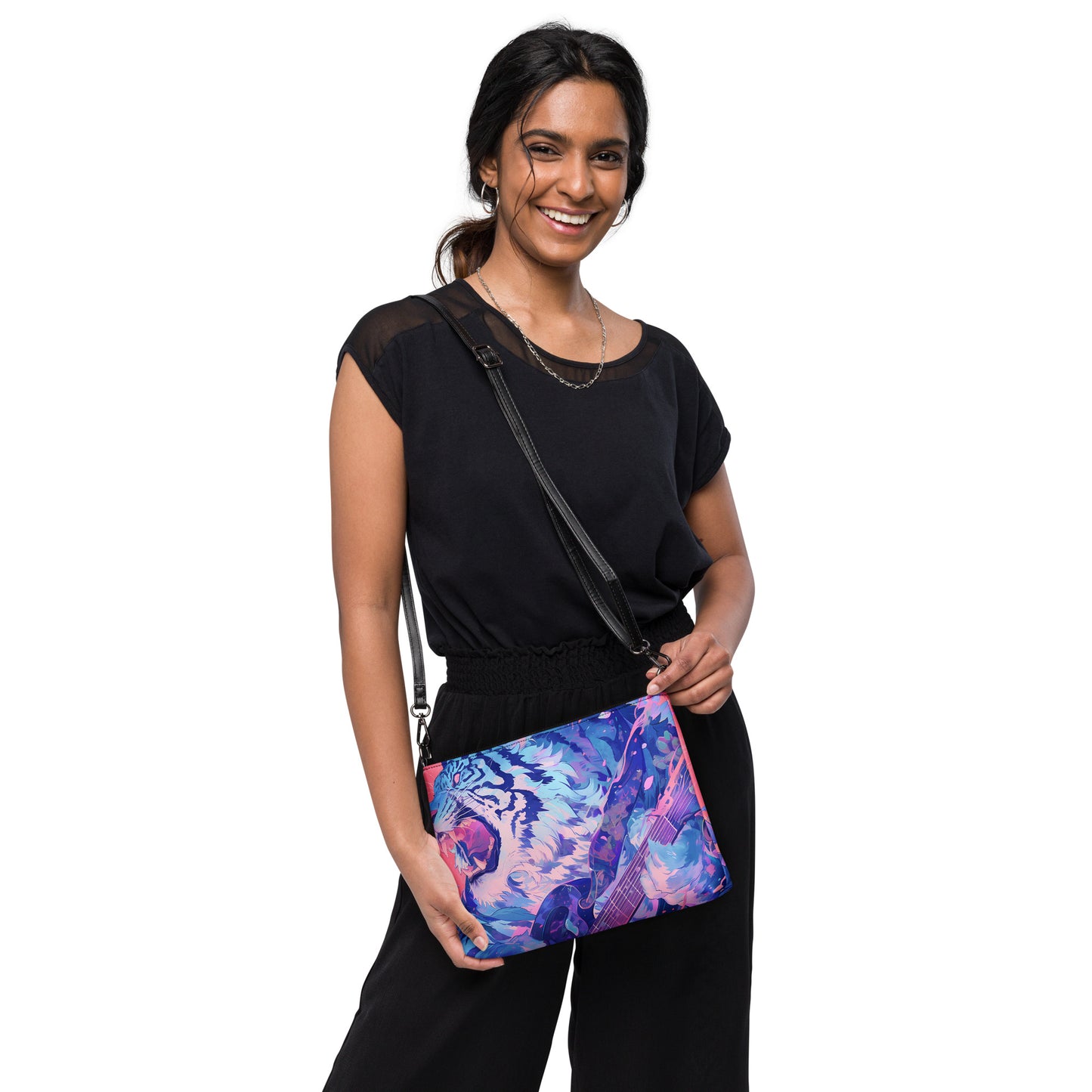 Tiger Guitar Crossbody bag