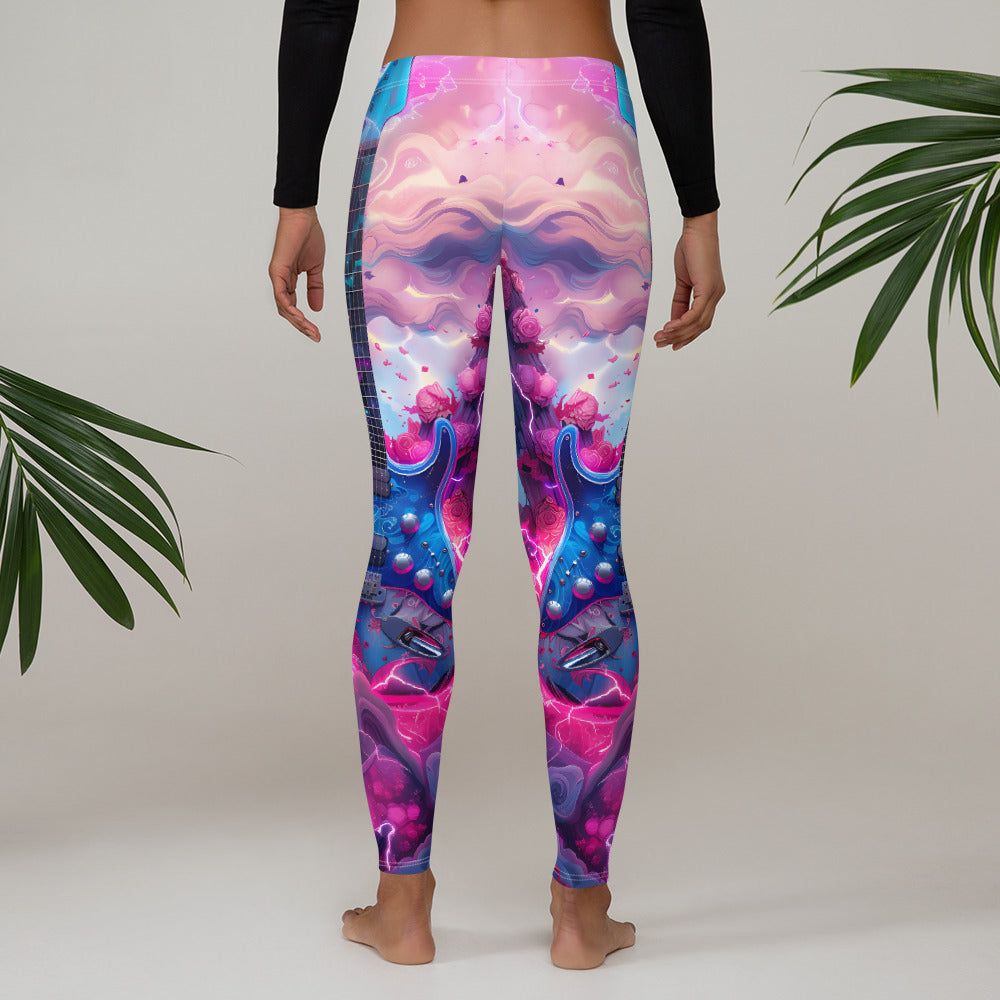 Electric Storm Guitar Leggings