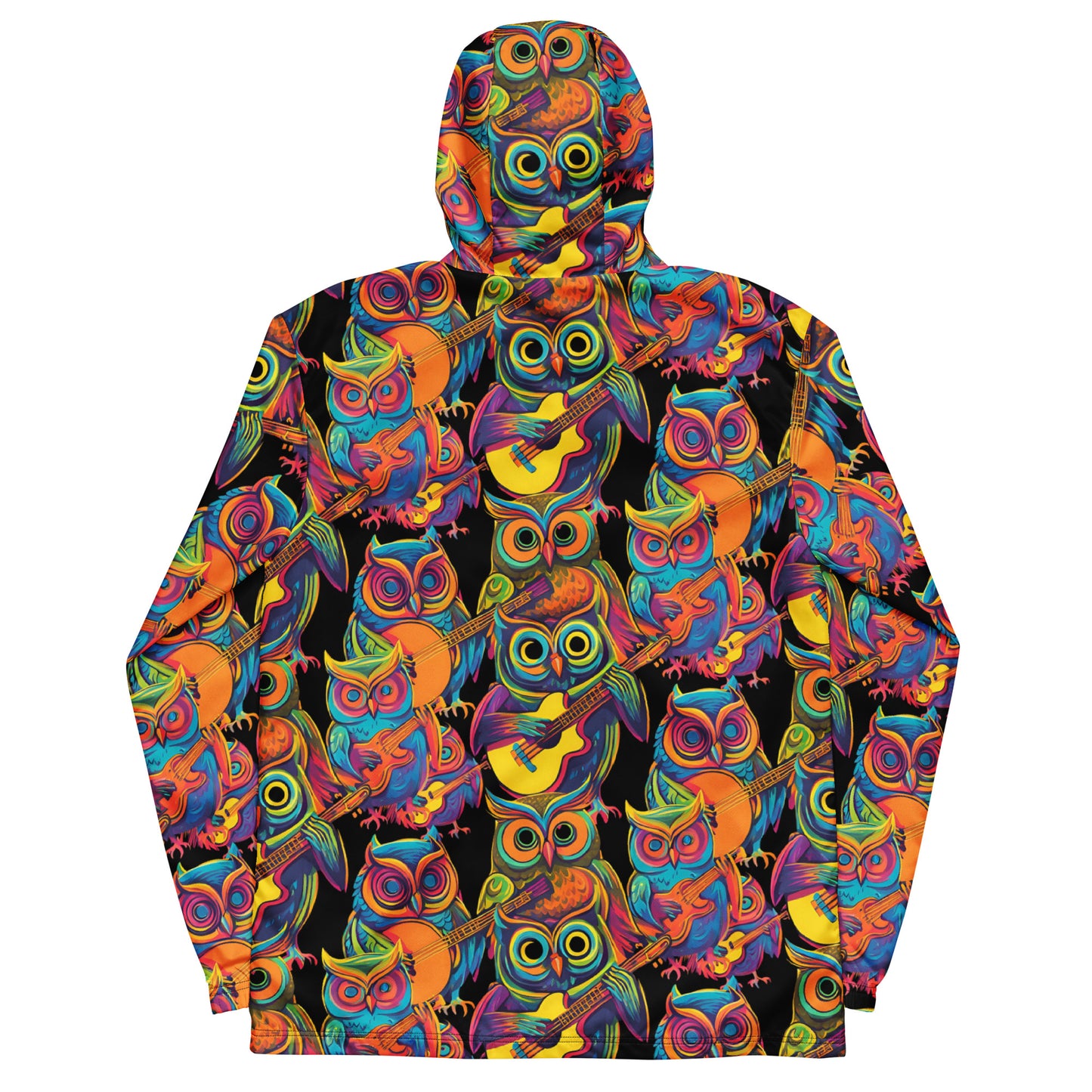 Jammin' Owls Men’s windbreaker - Free Delivery! Reggae / Dub / Ska / Ska punk / Punk - Alternative Apparel and Merch Only from Phase B Records.