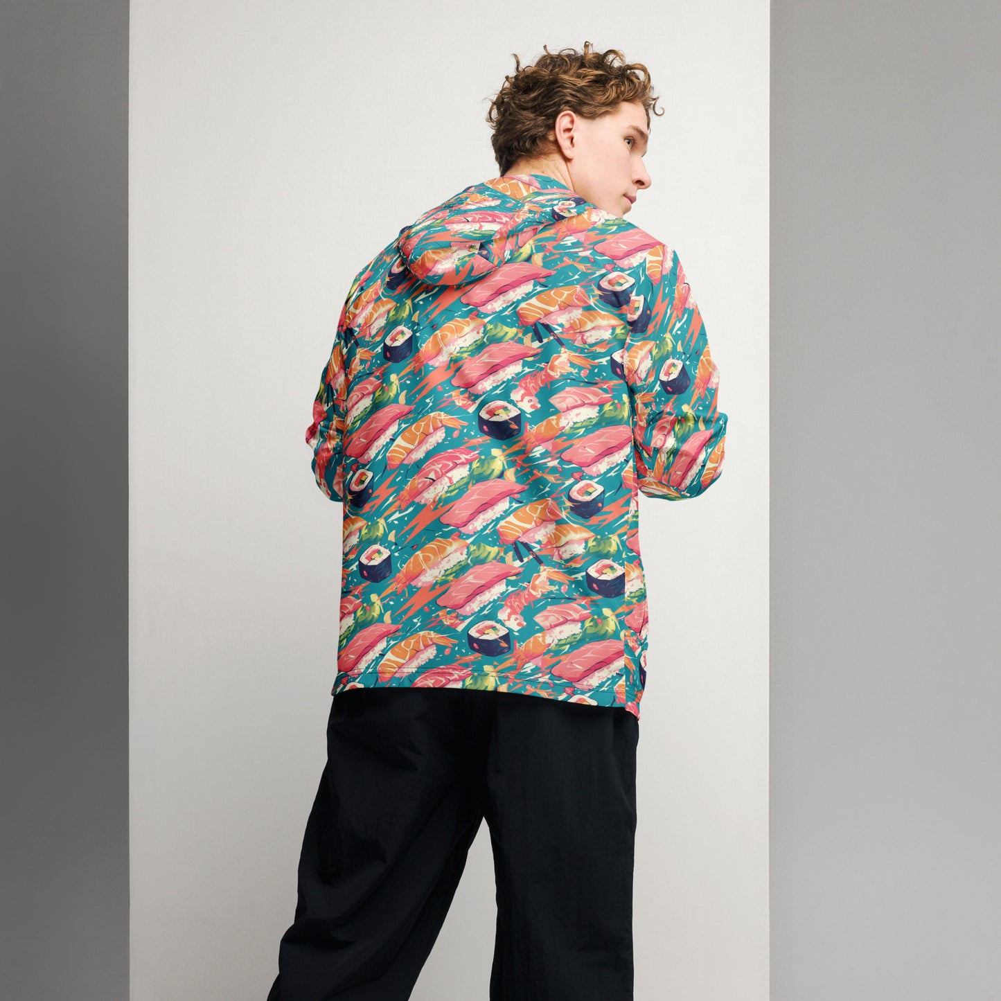Sushi Men’s windbreaker