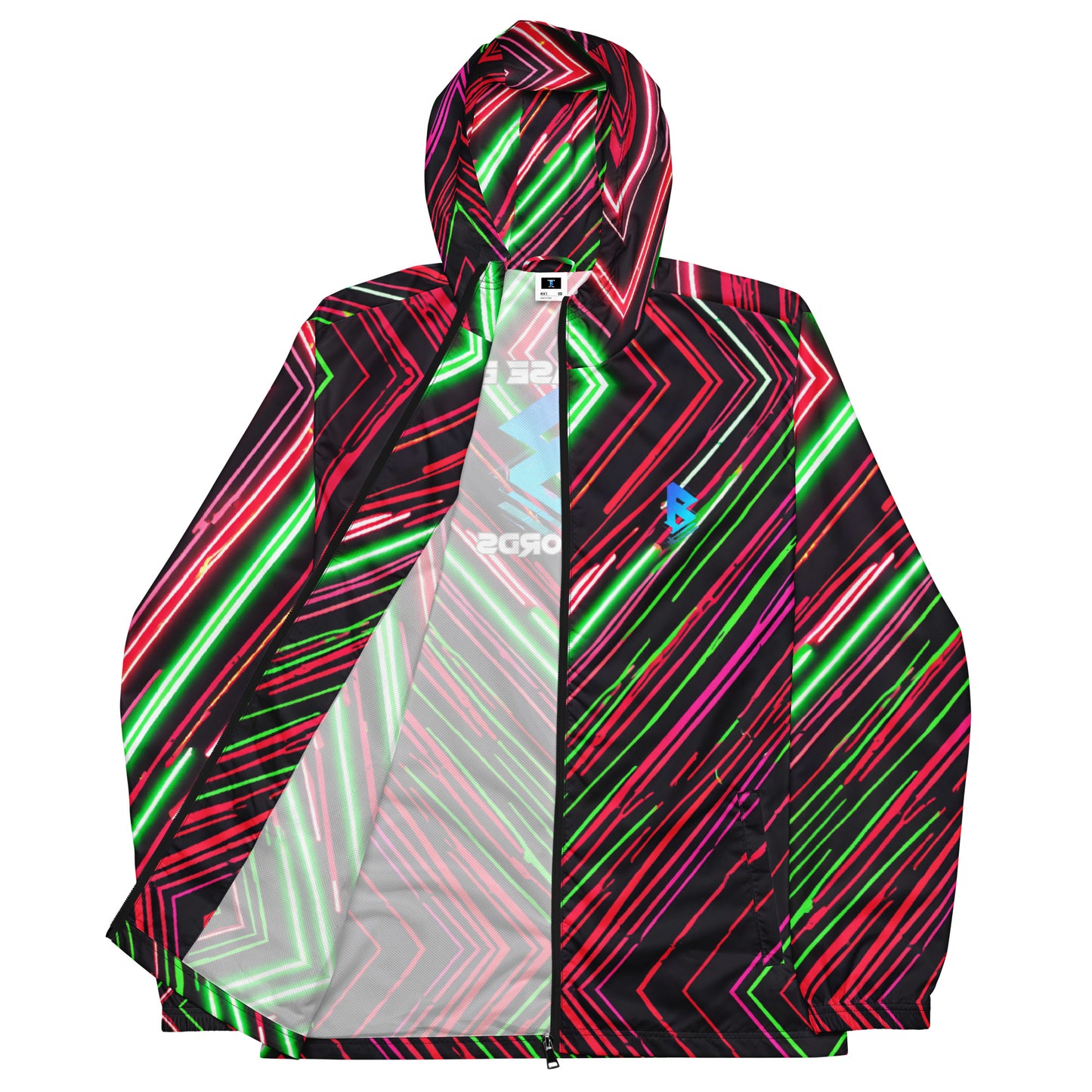 Phase B Records EDM Men’s windbreaker - Free Delivery! Rock / Metal / Electronic / EDM / Underground - Alternative Apparel and Merch Only from Phase B Records.