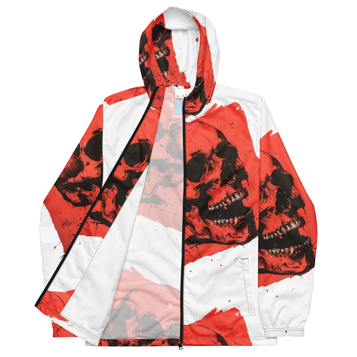 Red Skull Men’s windbreaker