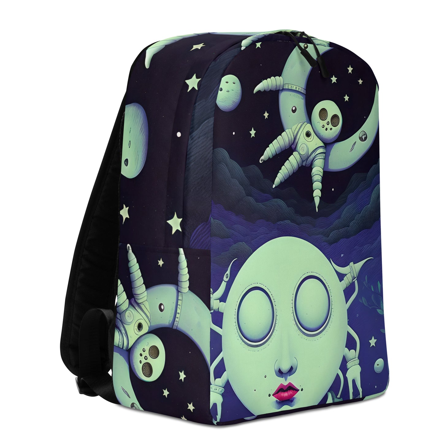 Wonky Moons Minimalist Backpack