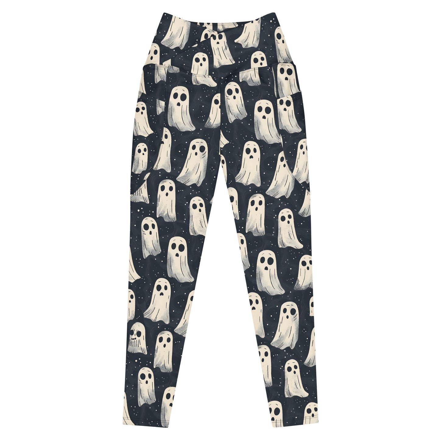 Ghosts Crossover leggings with pockets