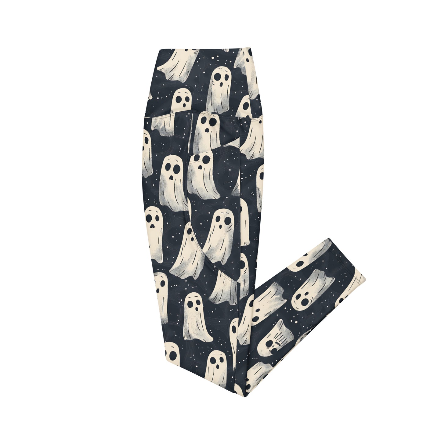 Ghosts Crossover leggings with pockets
