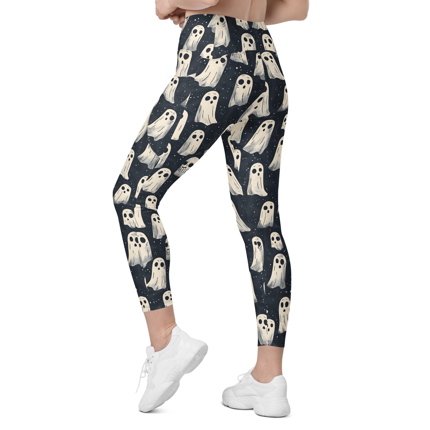 Ghosts Crossover leggings with pockets