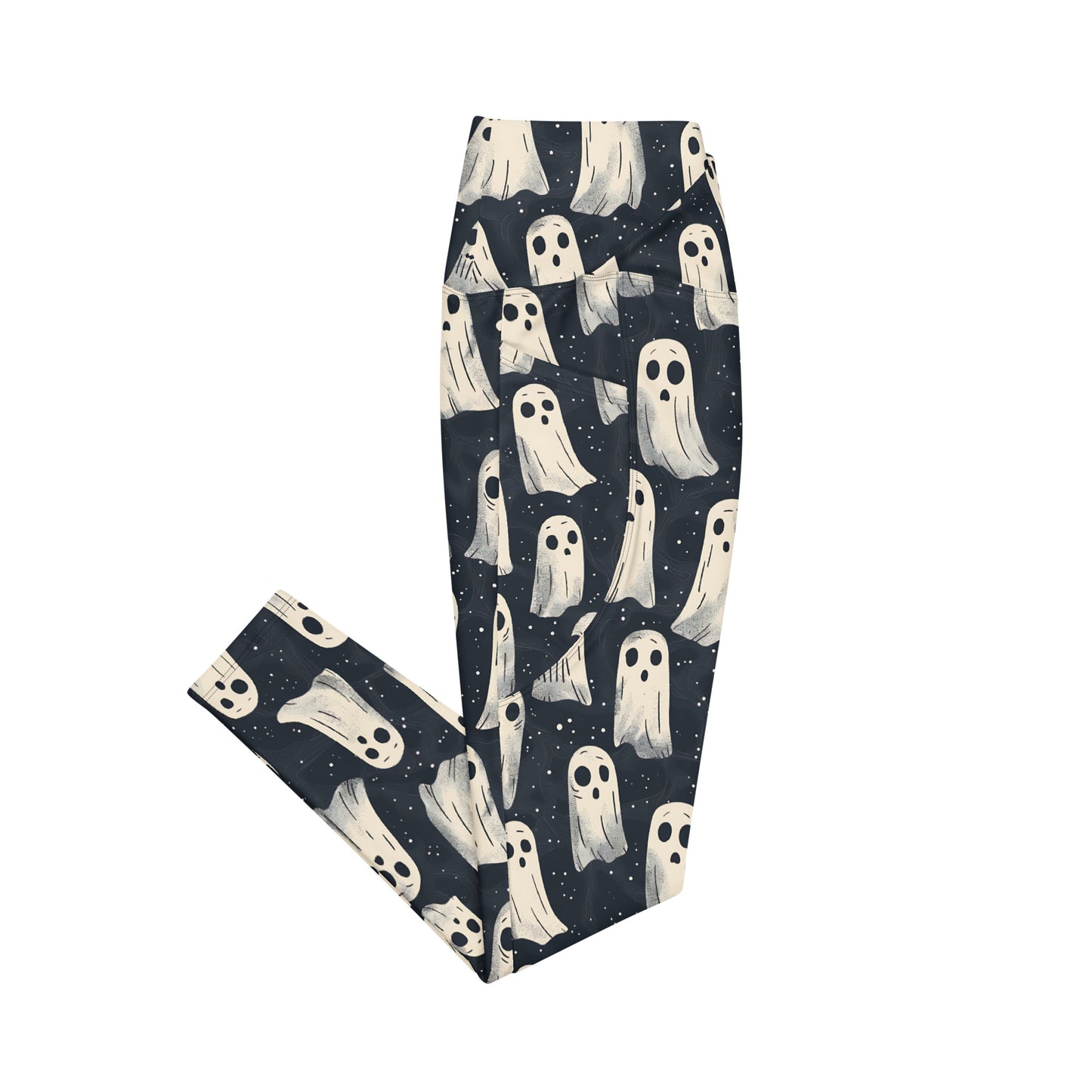 Ghosts Crossover leggings with pockets