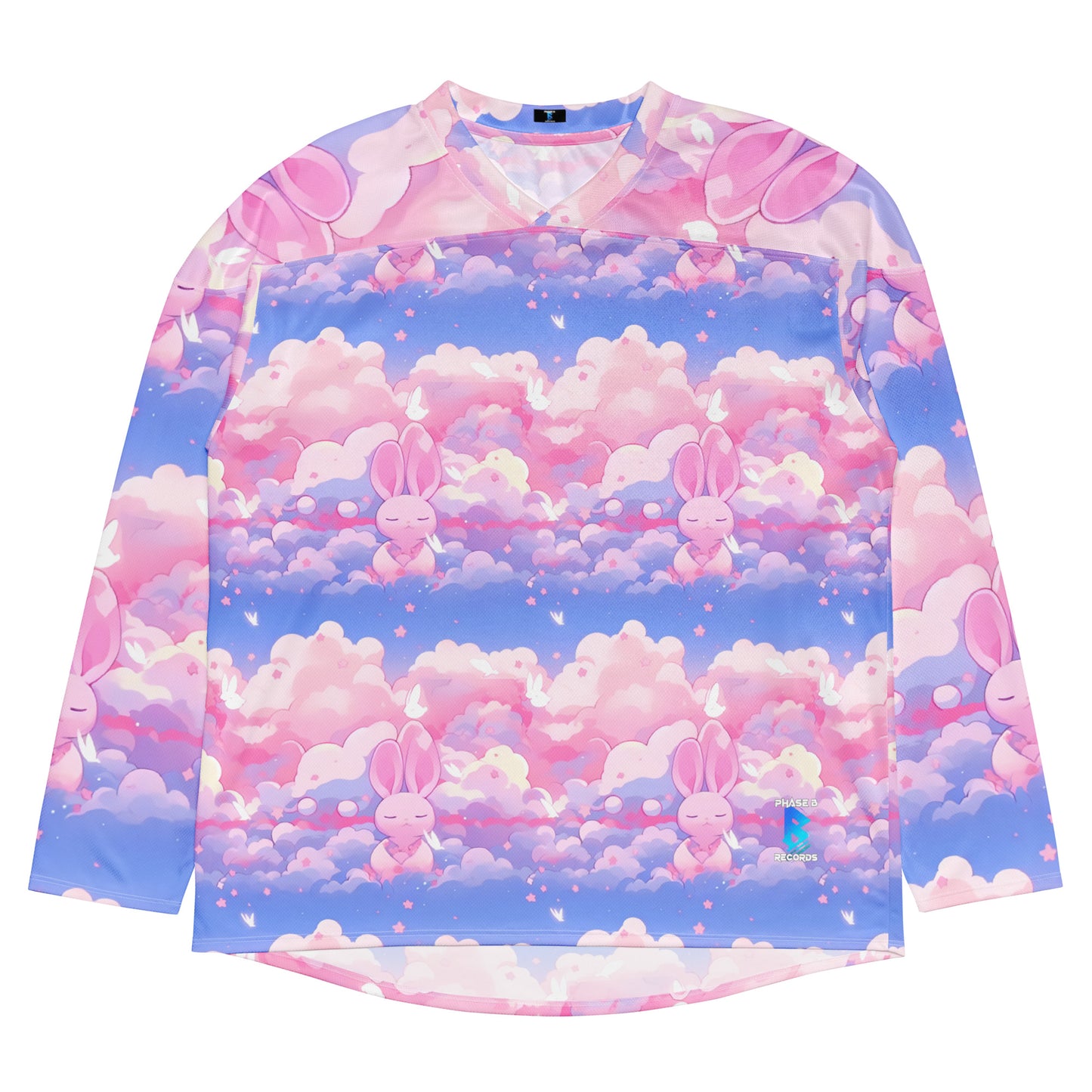 Bunny Clouds Recycled hockey fan jersey
