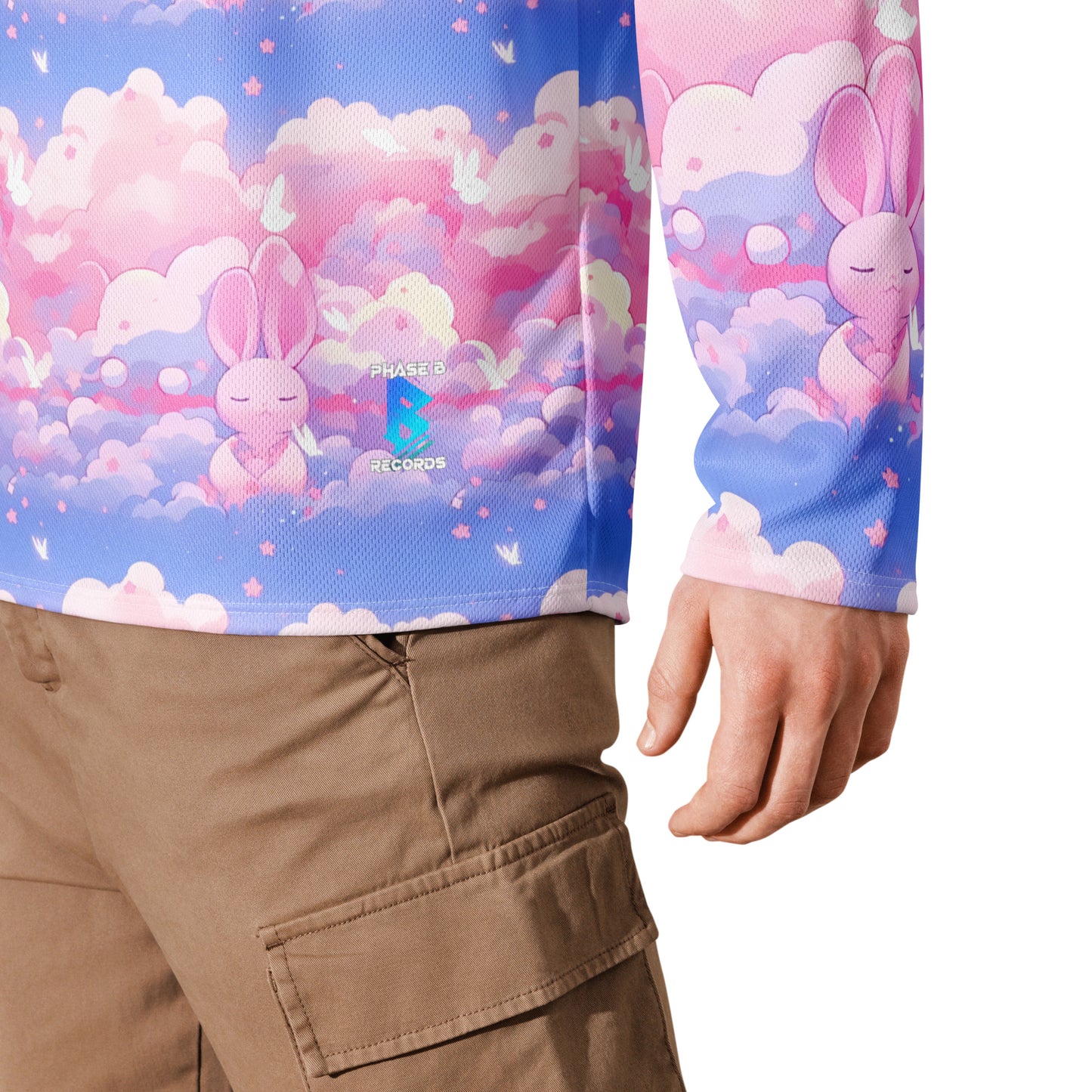 Bunny Clouds Recycled hockey fan jersey