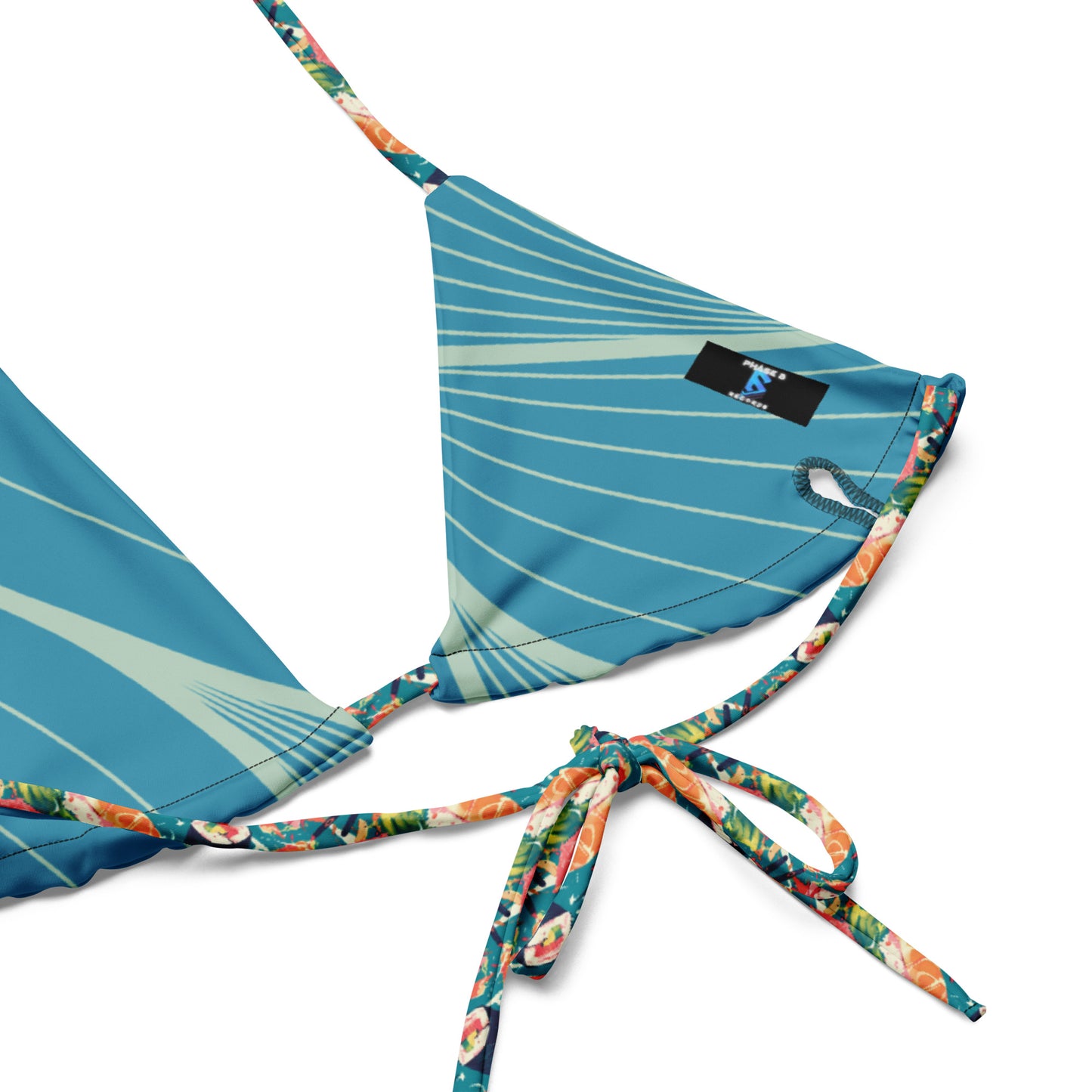 Sushi recycled string bikini