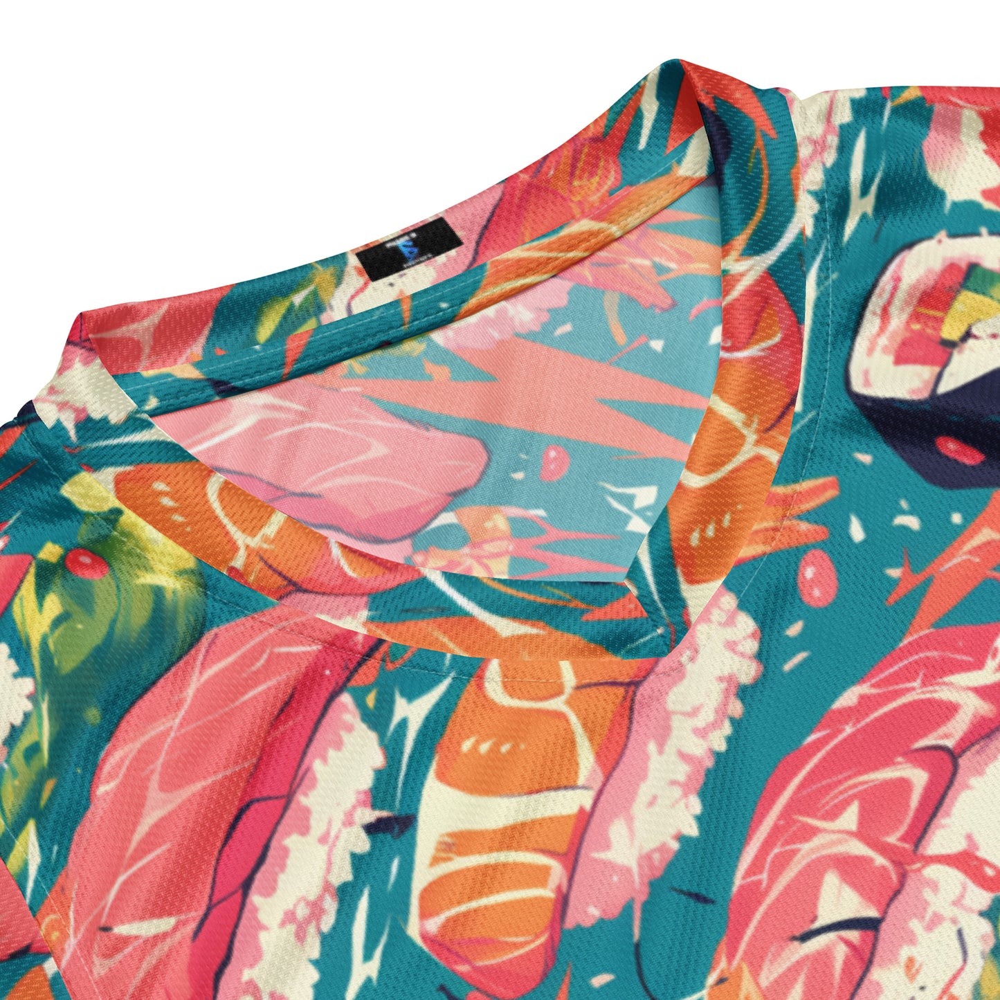 Sushi Recycled unisex basketball jersey