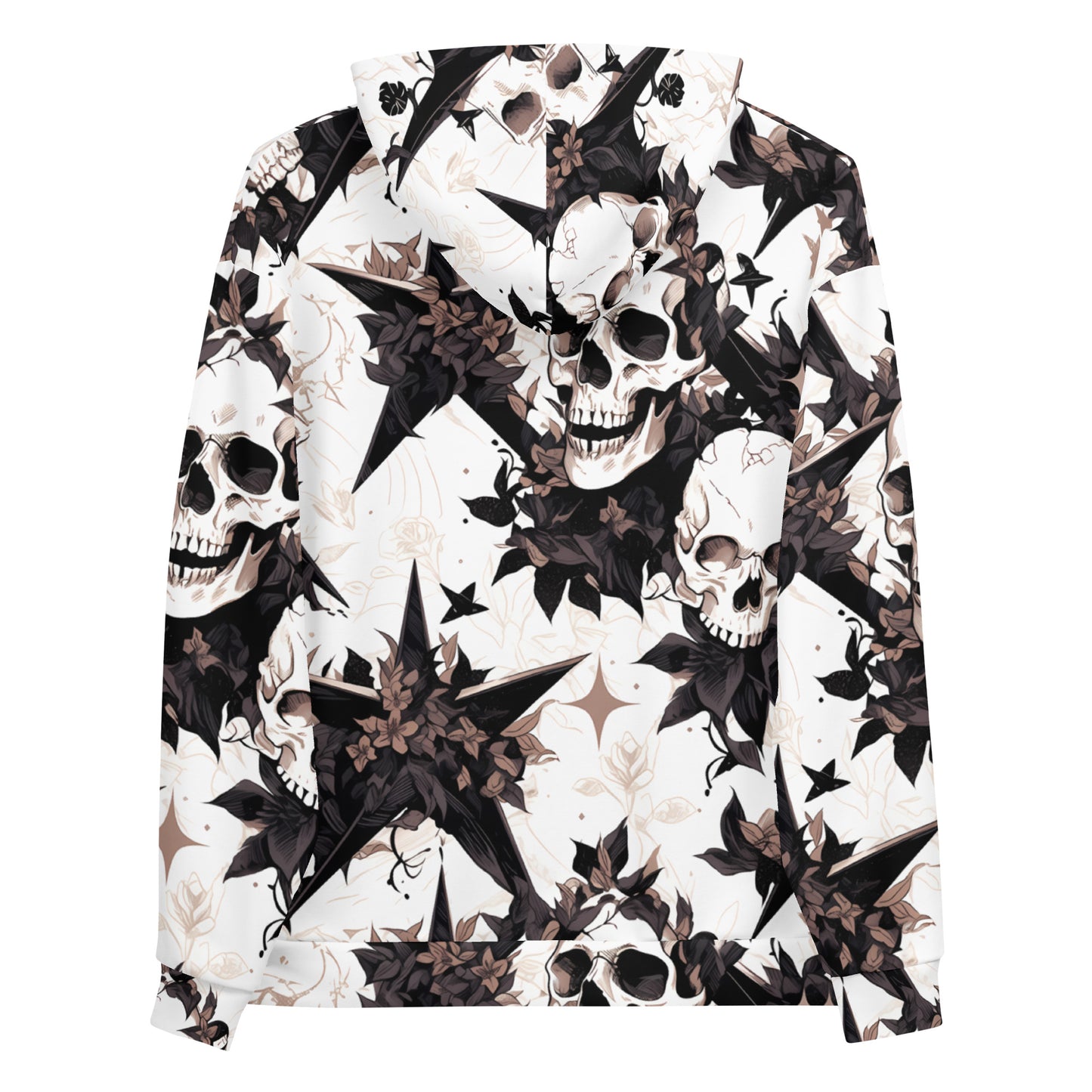 Black Star Skulls Unisex Hoodie