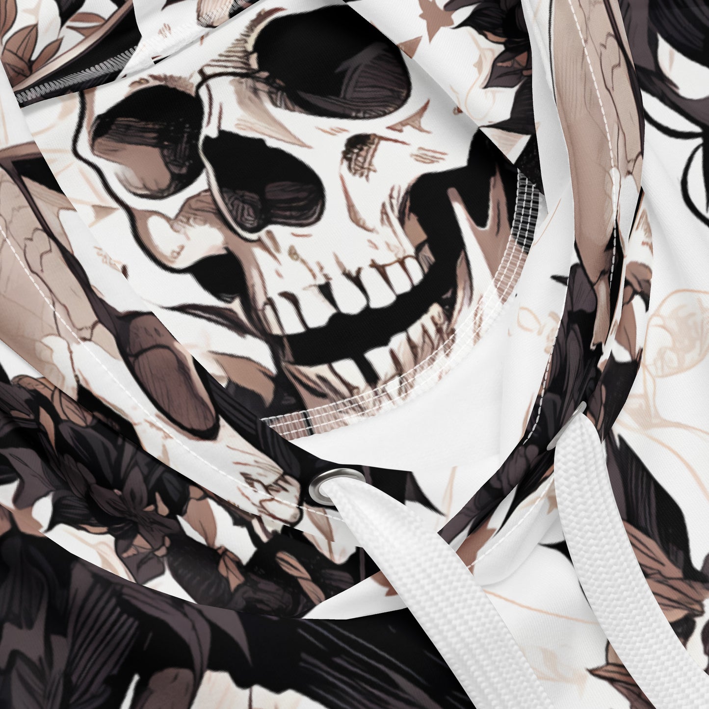 Black Star Skulls Unisex Hoodie